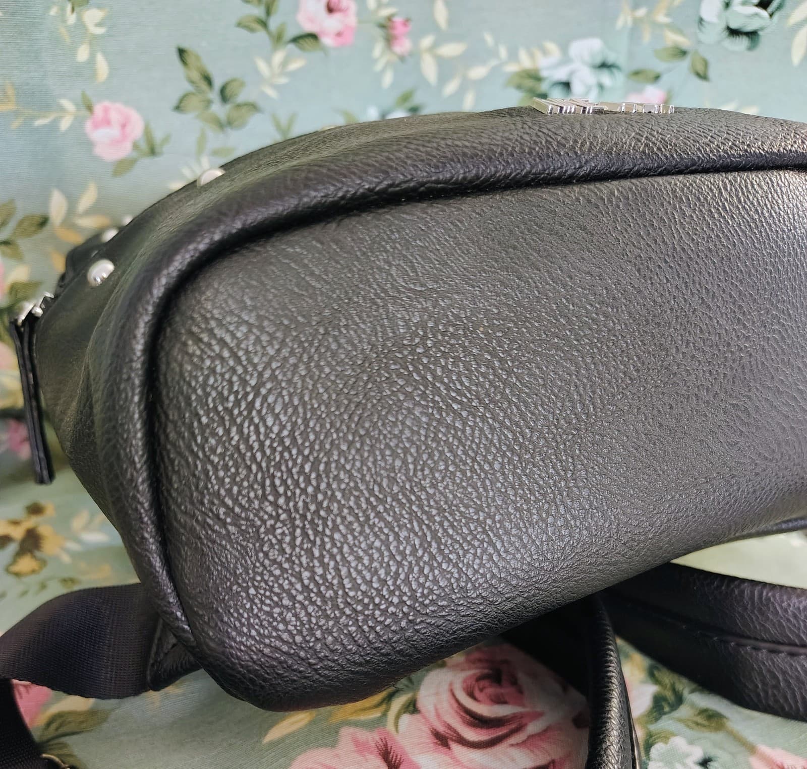 Black Nine West Mini Backpack - Thumbnail 6