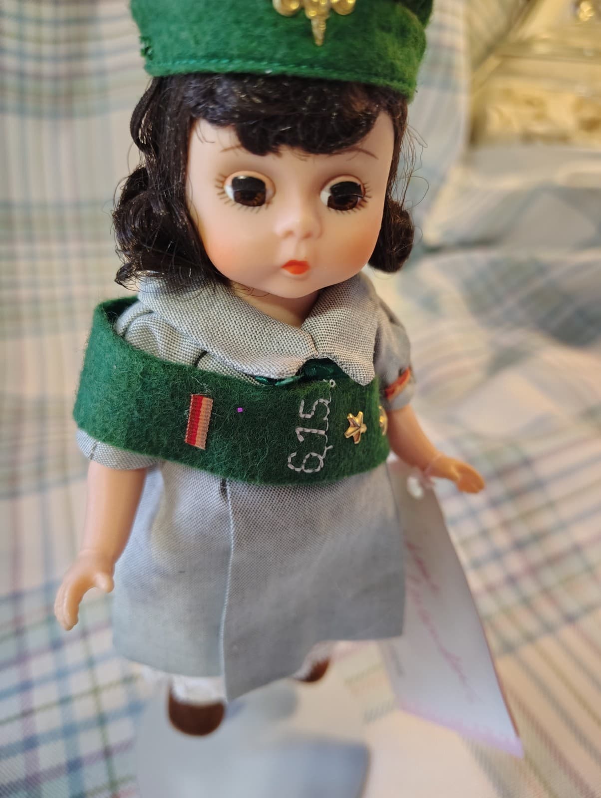 Madame Alexander Girl Scout Fashion Doll 8in Uniform, collectible