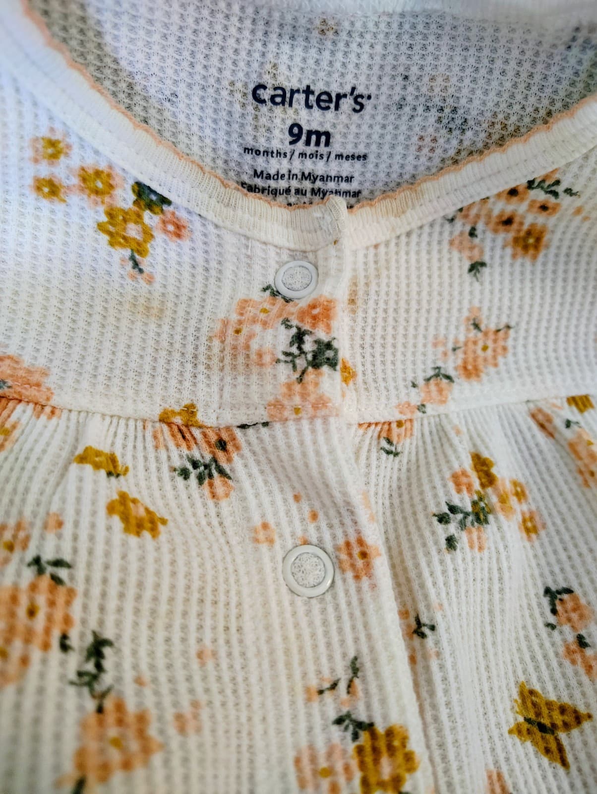 Bundle Of 2 Carter's Baby Girl, Size 6-9 Mo - Thumbnail 8