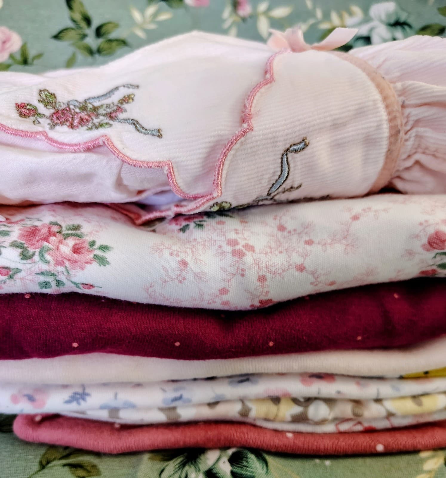 Bundle Baby Girl Clothes 3-6 Months, 10 Items - Thumbnail 2
