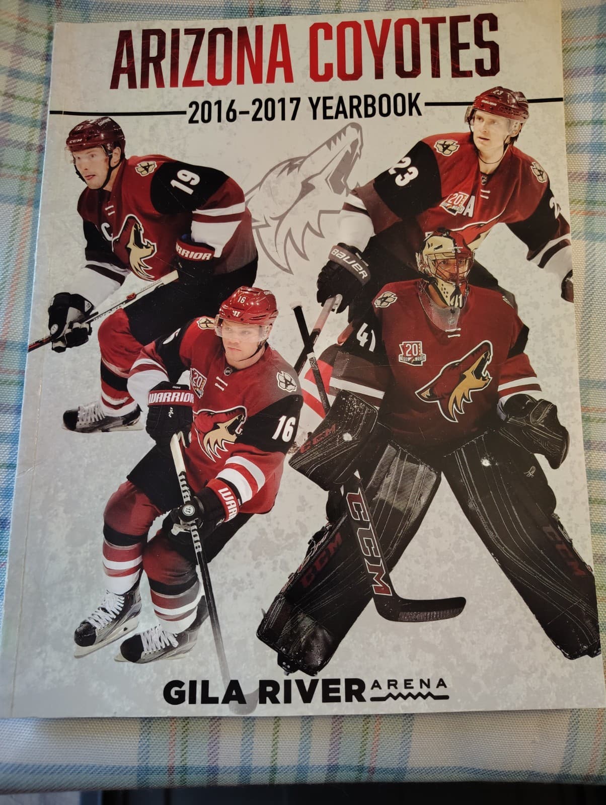 Arizona Coyotes 2016-2017 Hockey Yearbook Gila River Arena Vintage Collectible