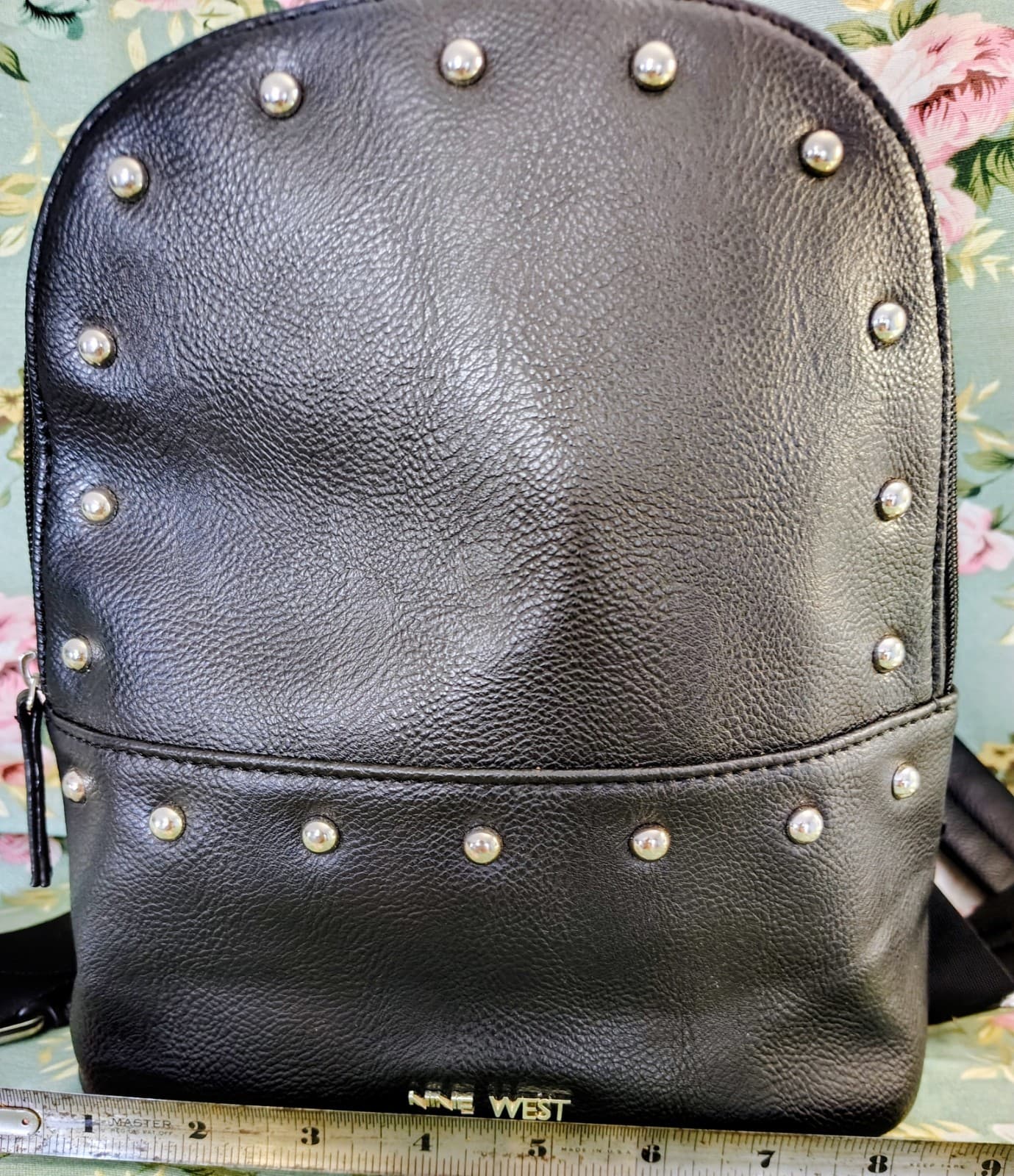 Black Nine West Mini Backpack - Thumbnail 11