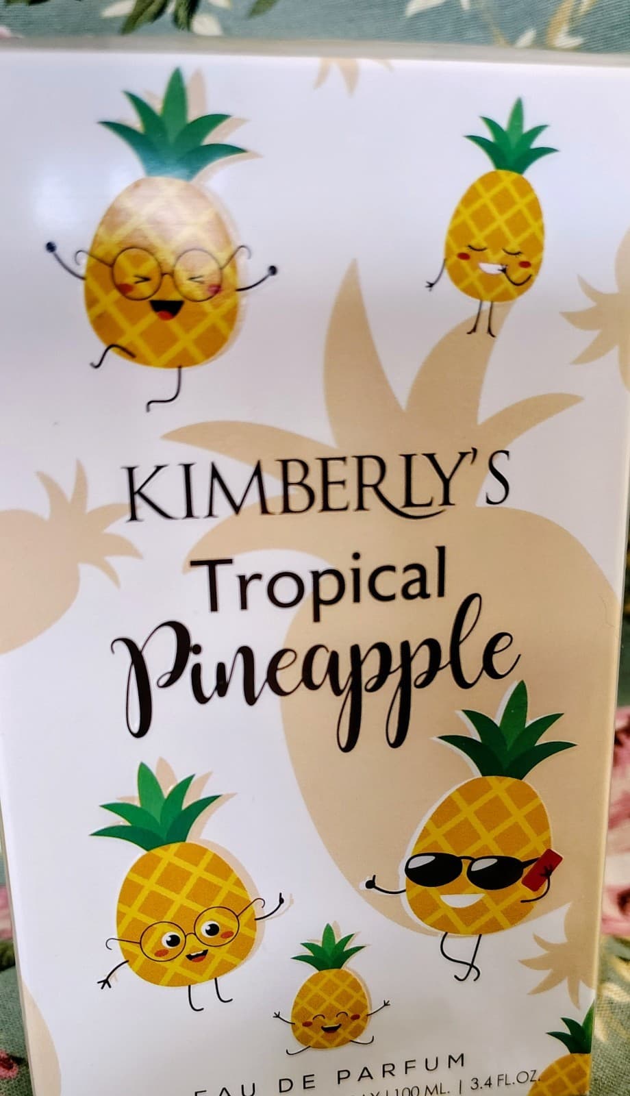 Kimberly Tropical Pineapple Women's Eau de Parfum 3.4 Oz EDP Spray NIB Sealed - Thumbnail 3