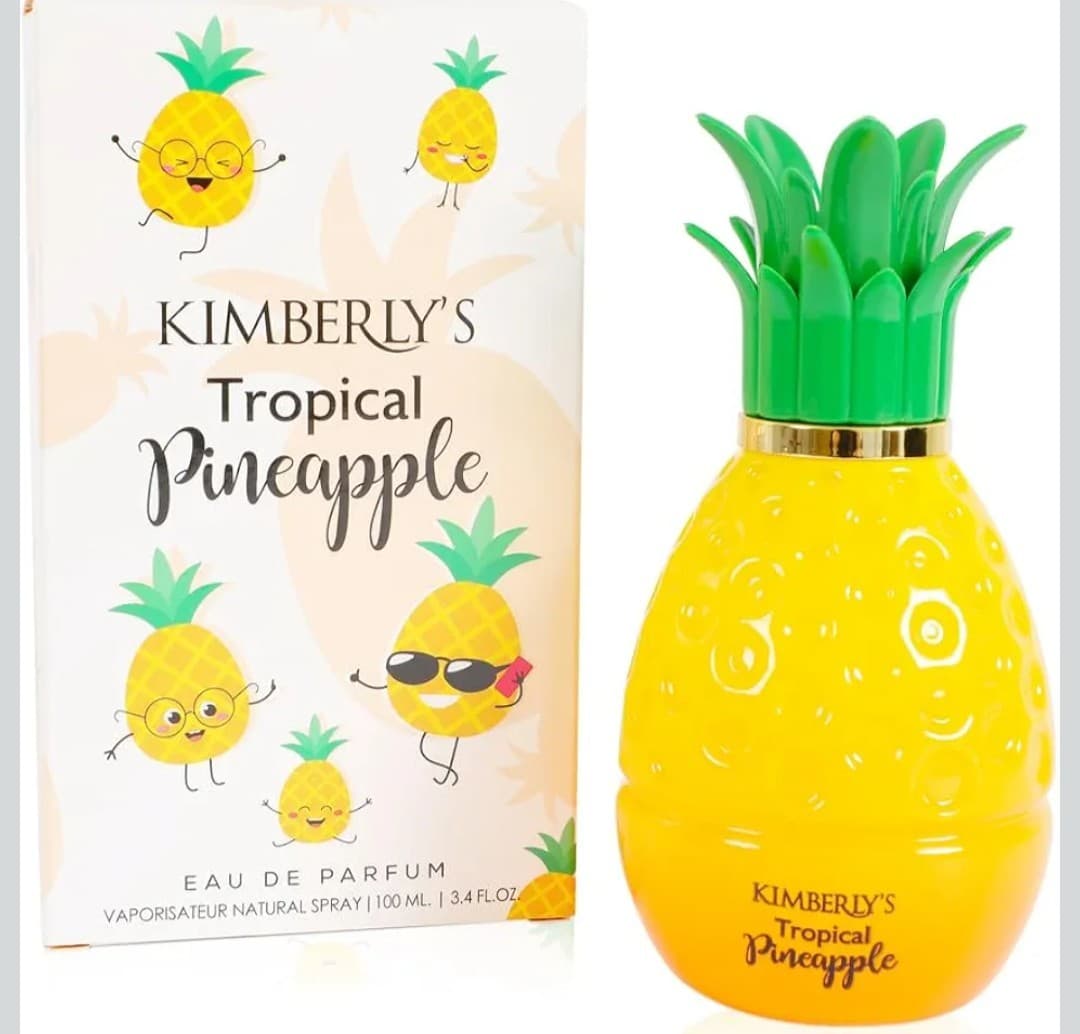 Kimberly Tropical Pineapple Women's Eau de Parfum 3.4 Oz EDP Spray NIB Sealed - Thumbnail 2