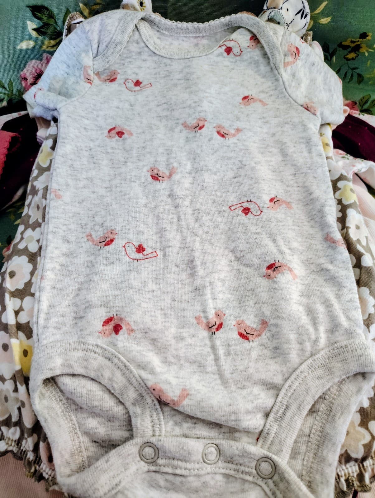 Bundle Baby Girl Clothes 3-6 Months, 10 Items - Thumbnail 4