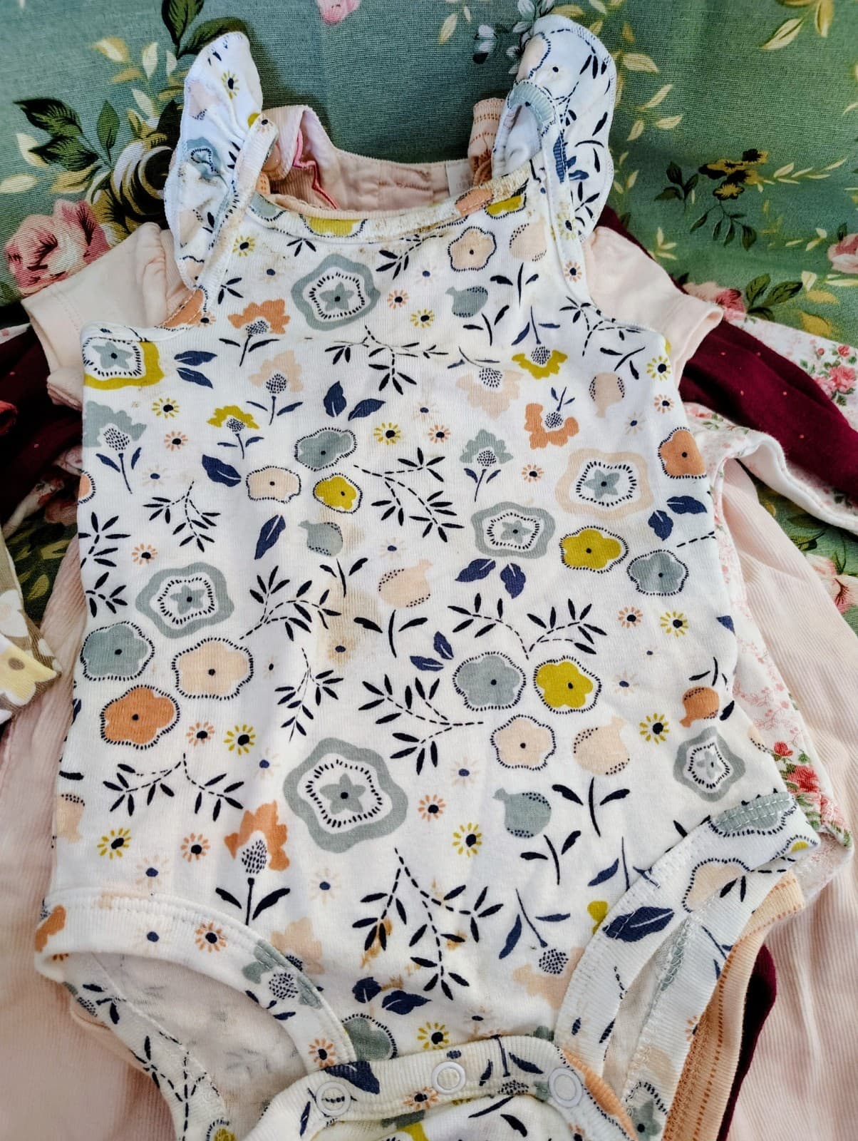 Bundle Baby Girl Clothes 3-6 Months, 10 Items - Thumbnail 7