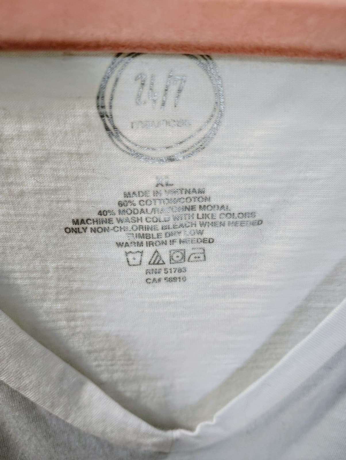 Maurices White Gray Gradient T-shirt, Weekend XL - Thumbnail 3