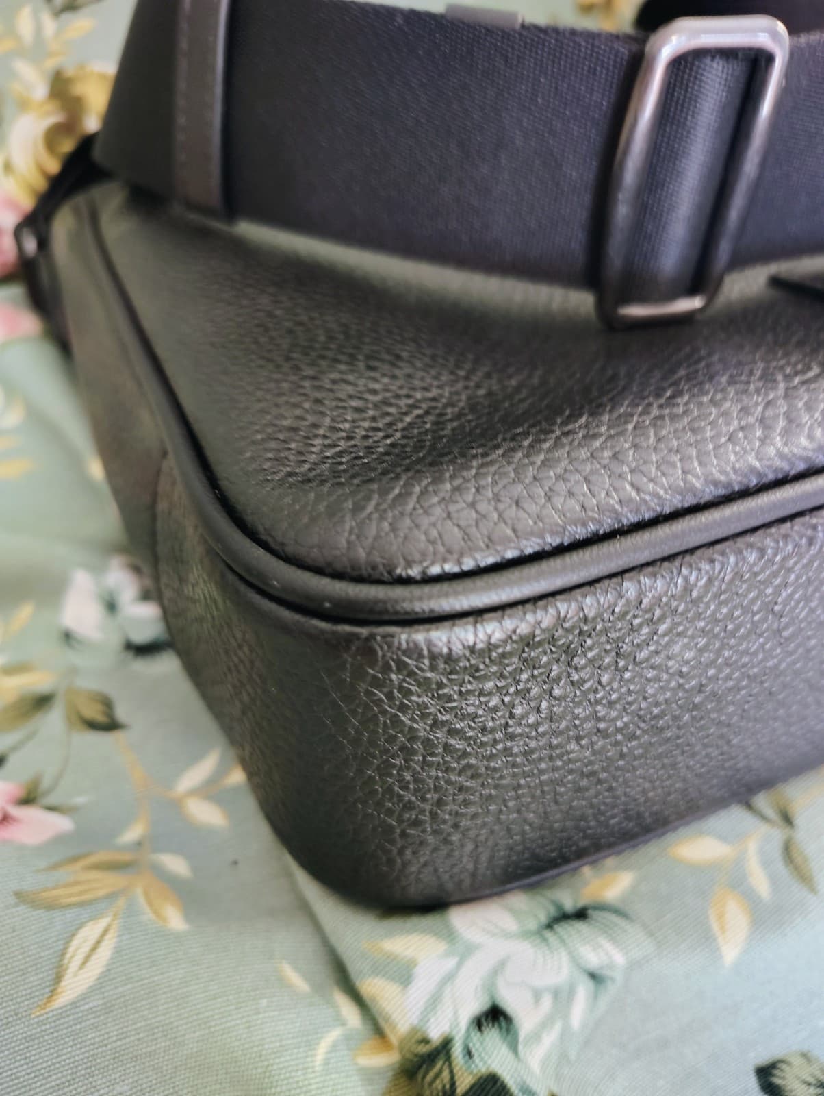 NWT Coach District Crossbody bag, black refined pebble leather, MSRP $378 - Thumbnail 13
