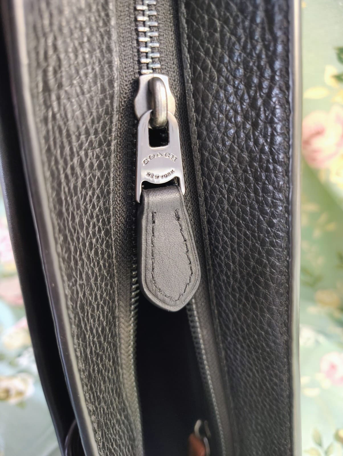 NWT Coach District Crossbody bag, black refined pebble leather, MSRP $378 - Thumbnail 16