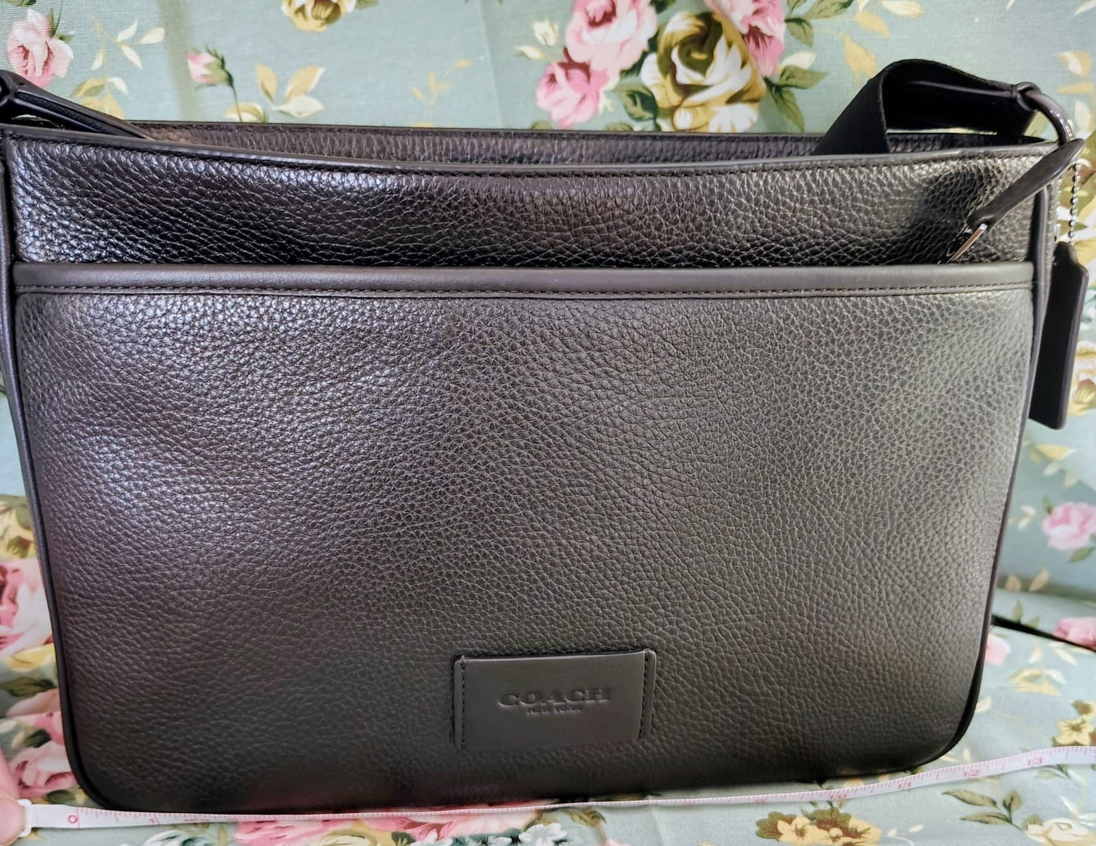 NWT Coach District Crossbody bag, black refined pebble leather, MSRP $378 - Thumbnail 17