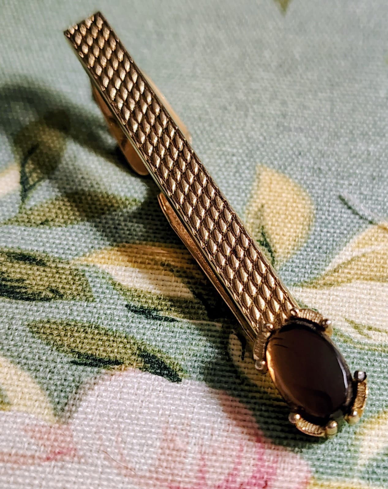 4 Vintage Gold Tie Clips, Swank, Shields - Thumbnail 4