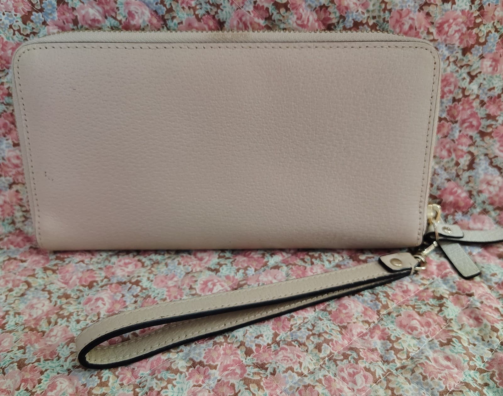 Kate Spade New York Grove Street Ivory Peppled Leather Double Wallet - Thumbnail 2