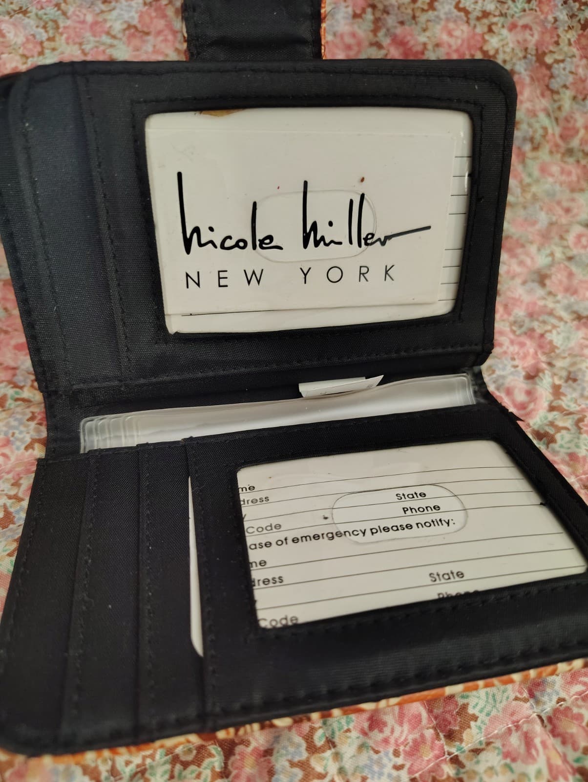 NWOT Nicole Miller NY Leather Wallet - Thumbnail 7