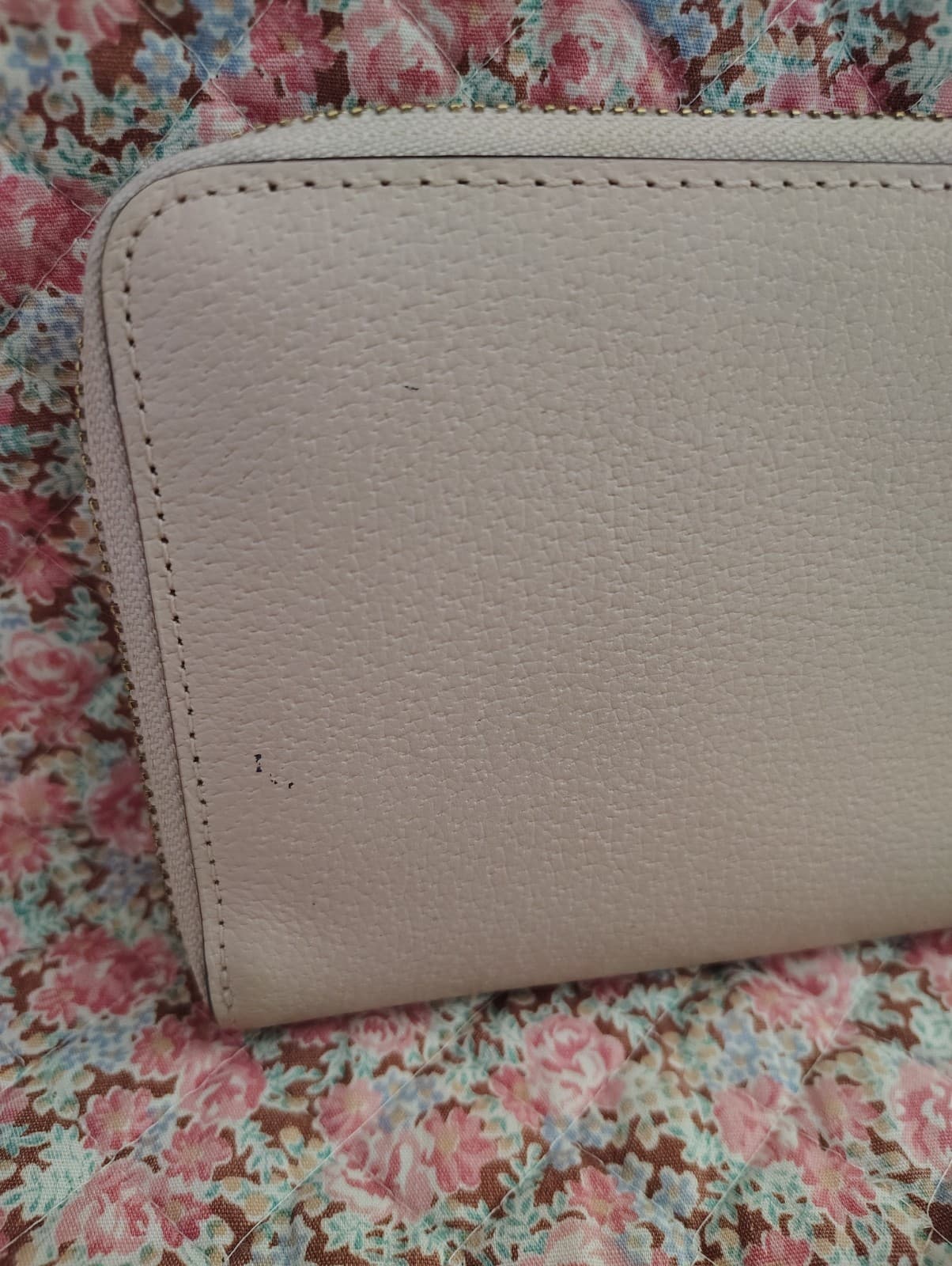 Kate Spade New York Grove Street Ivory Peppled Leather Double Wallet - Thumbnail 11