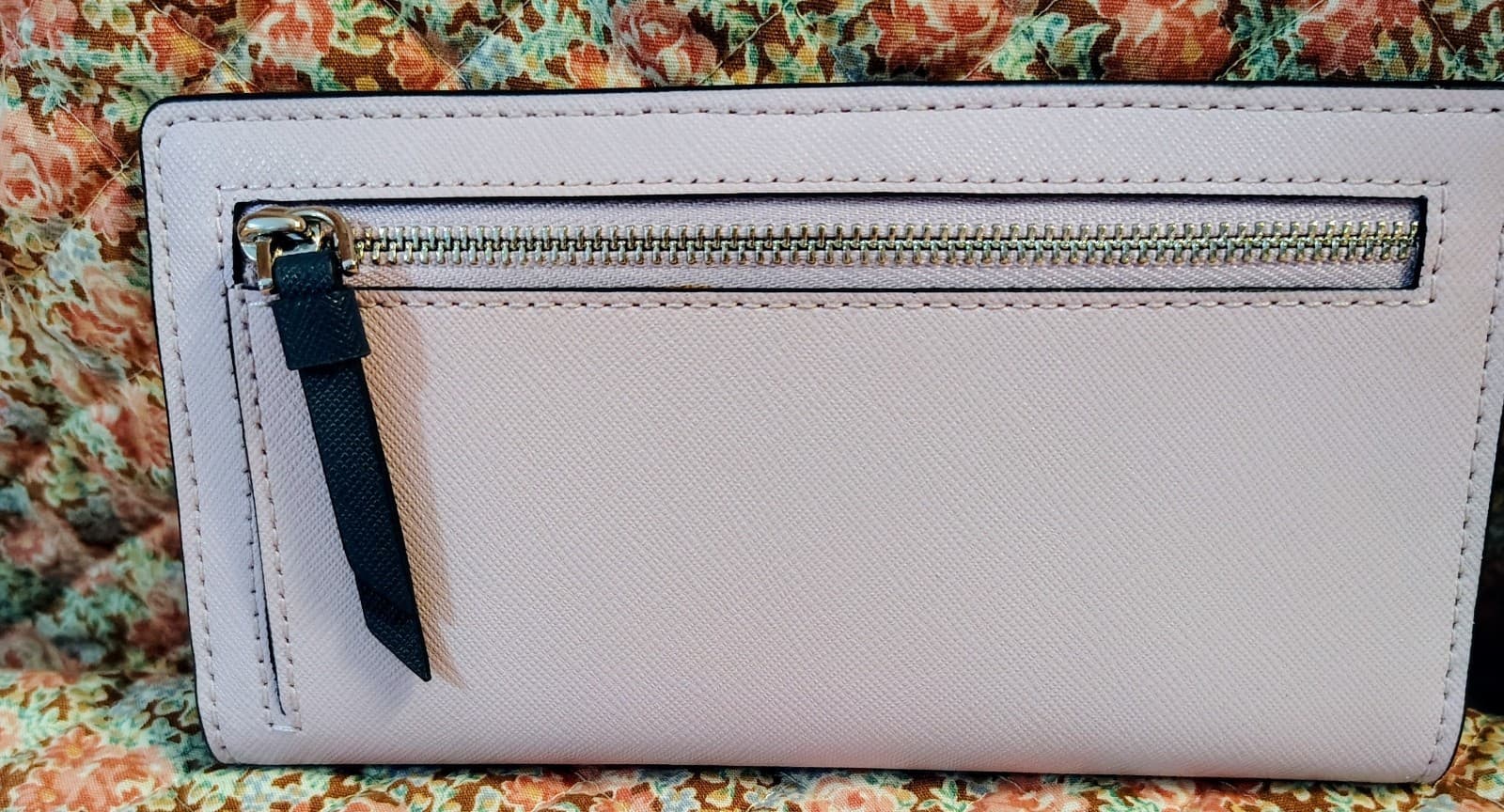 Kate Spade Cameron Bifold Wallet, Navy, Lavender, NWT $119 - Thumbnail 9