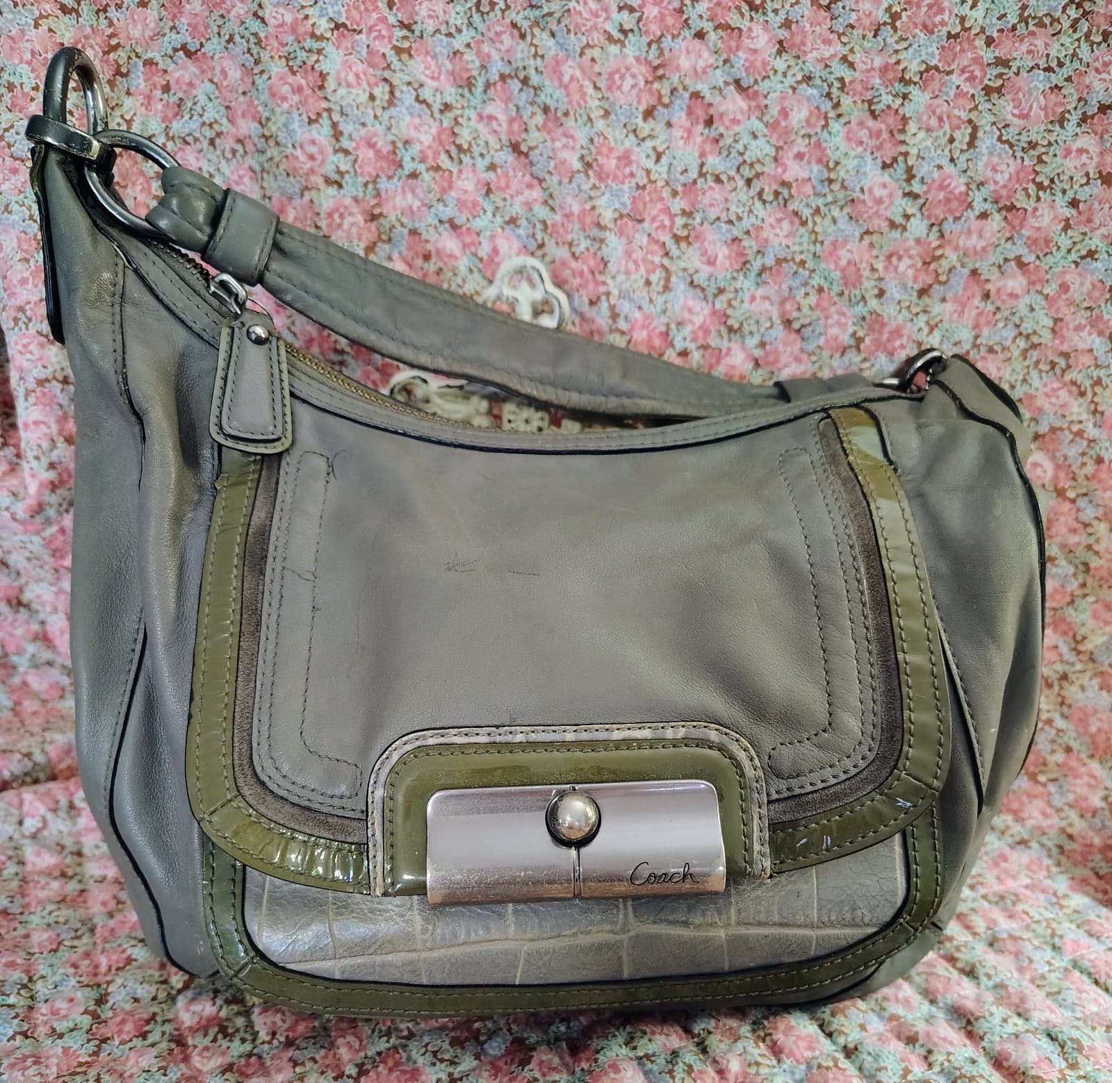 Coach Vintage Leather Rattlesnake