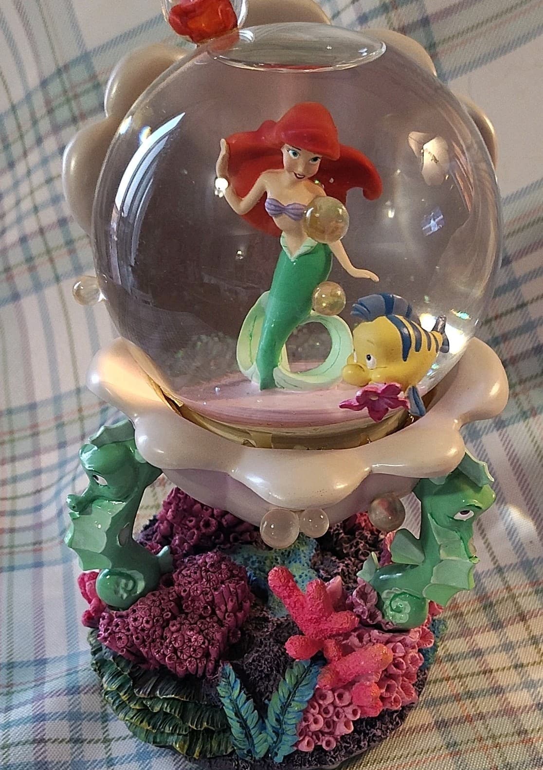 Collectible Disney The Little Mermaid Ariel musical Snow Globe