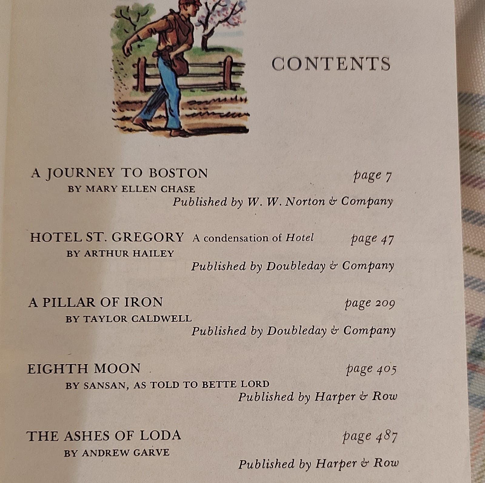 Reader's Digest Condensed Books Vol 2 1965, Hardcover, First Edition, Boston/Gr… - Thumbnail 7