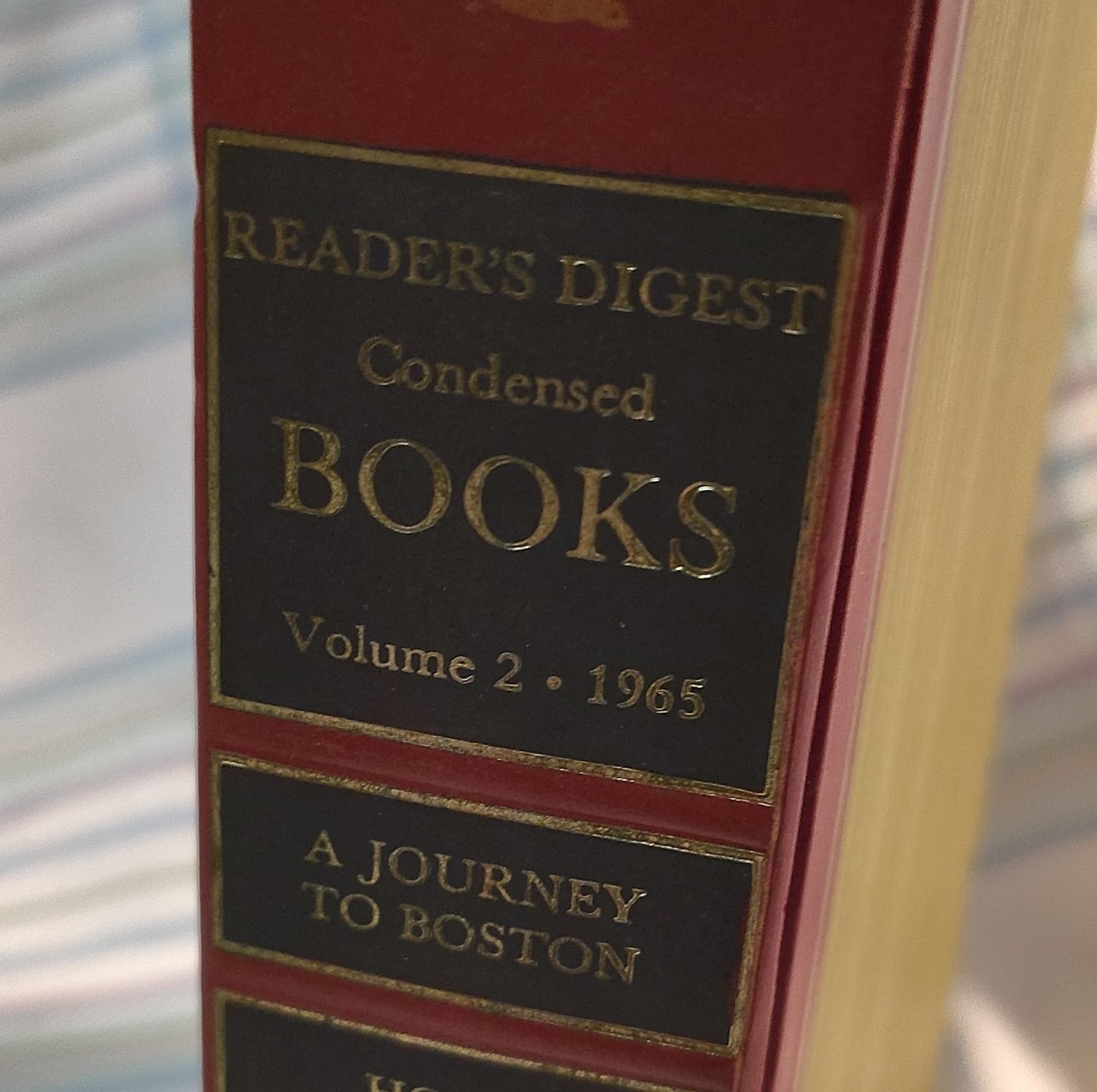 Reader's Digest Condensed Books Vol 2 1965, Hardcover, First Edition, Boston/Gr… - Thumbnail 2