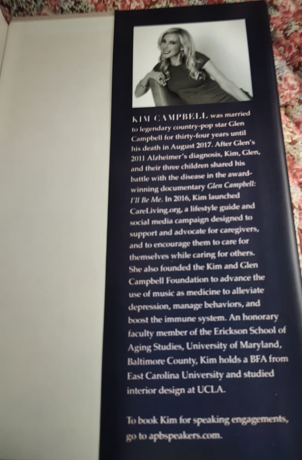 Gentle On My Mind By Kim Campbell, Glen Campbell, Hardcover Book - Thumbnail 4