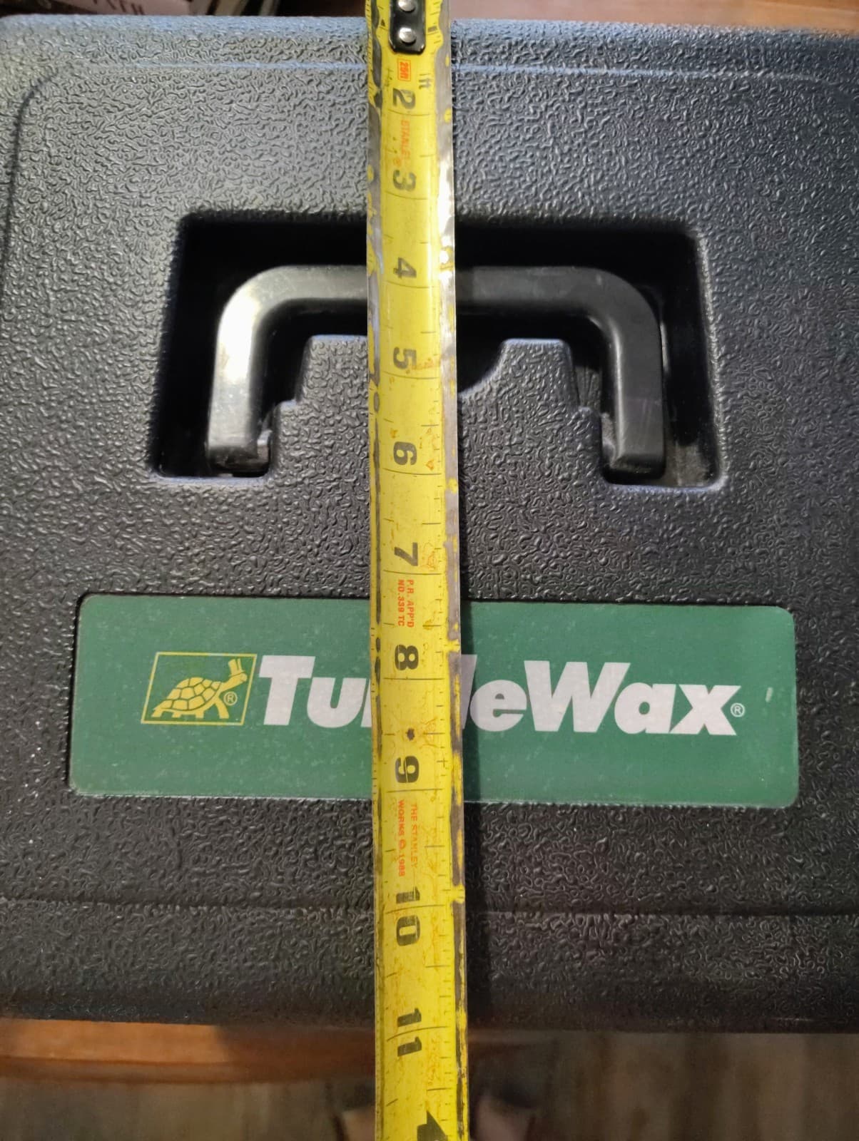 Turtle Wax Green 10" Random Orbital Waxer / Polisher w/Case and Manuel #65003TW - Thumbnail 2