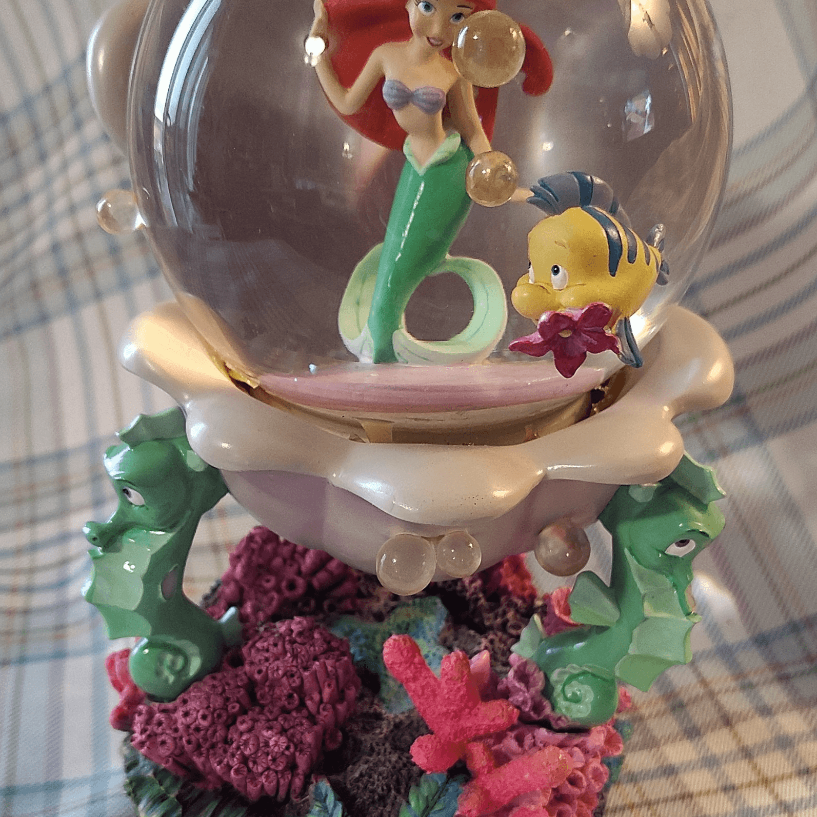 Collectible Disney The Little Mermaid Ariel musical Snow Globe - Thumbnail 2