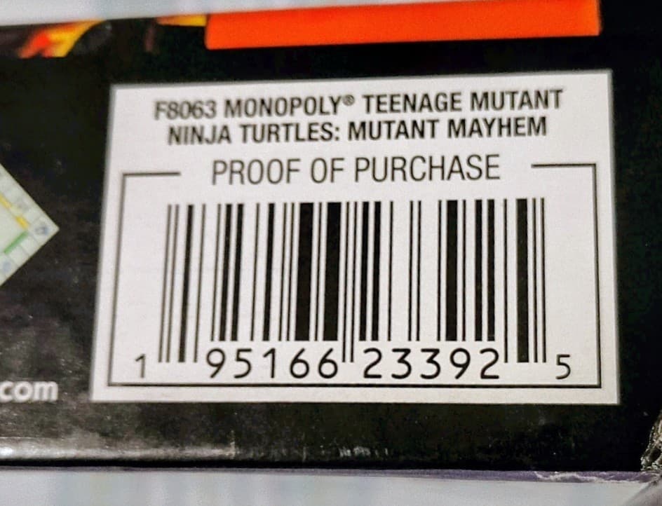 NIB Teenage Mutant Ninja Turtles TMNT Monopoly: Mutant Mayhem Edition Board Game - Thumbnail 11
