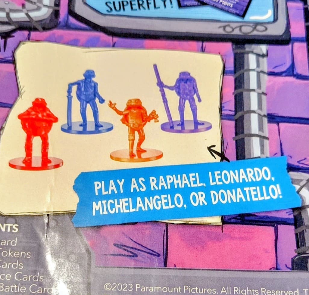 NIB Teenage Mutant Ninja Turtles TMNT Monopoly: Mutant Mayhem Edition Board Game - Thumbnail 6