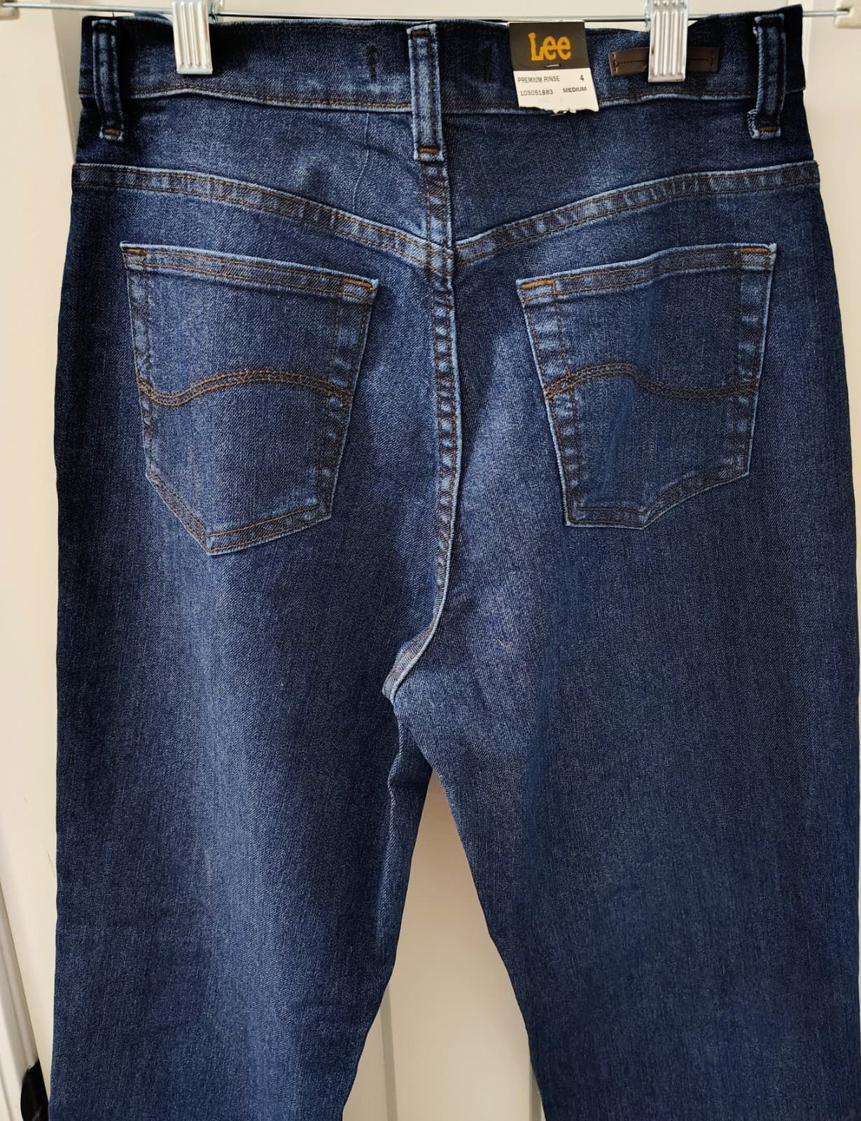 NWT Lee Premium Rinse Women's Bootcut Jeans, Size 4 Medium - Thumbnail 6