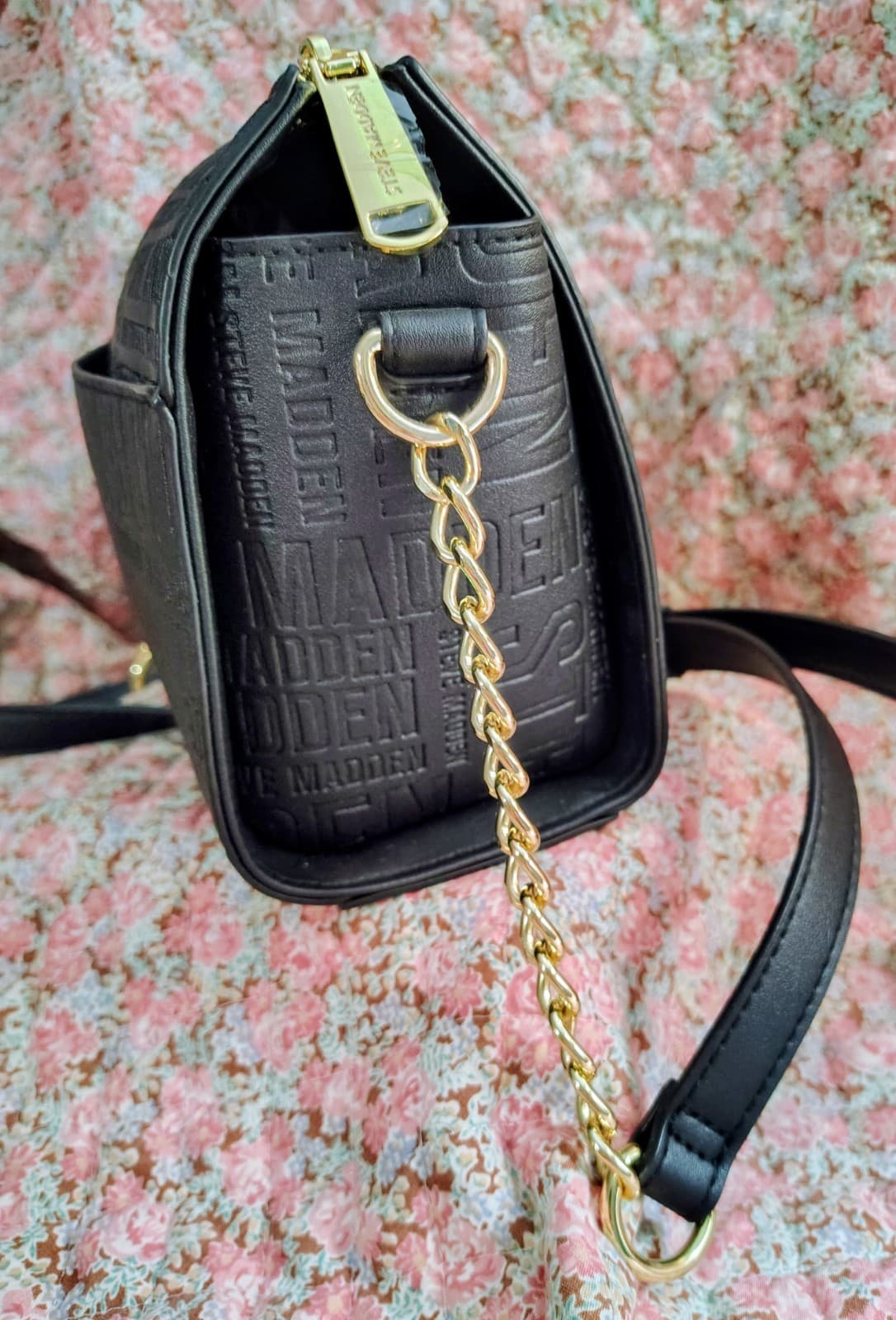 NWOT Steve Madden Floral Roses Crossbody Bag - Thumbnail 8