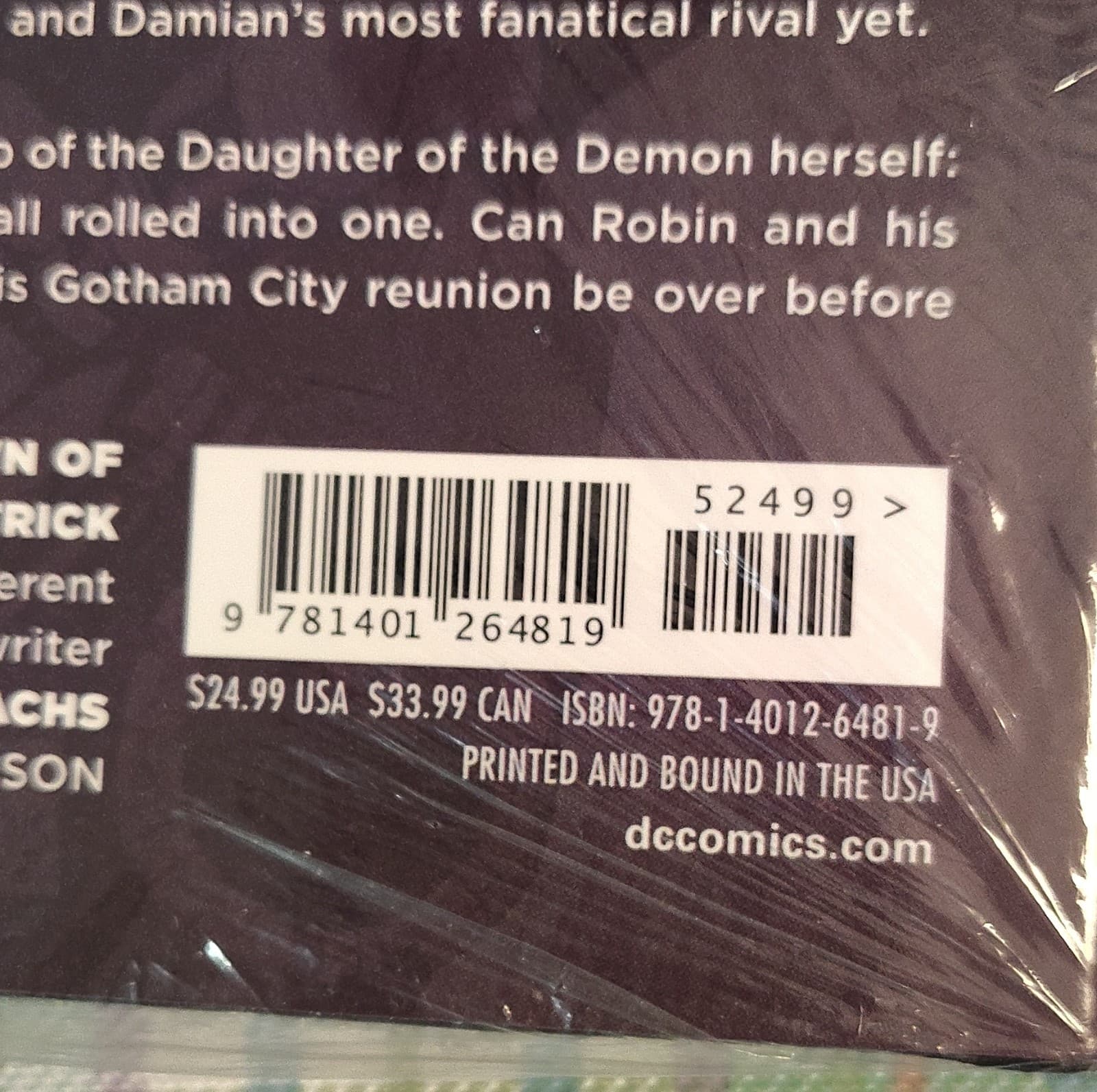 DC Comics Robin: Son of Batman Vol 2 Dawn of the Demons Hardcover w/ Dust Jacket - Thumbnail 5