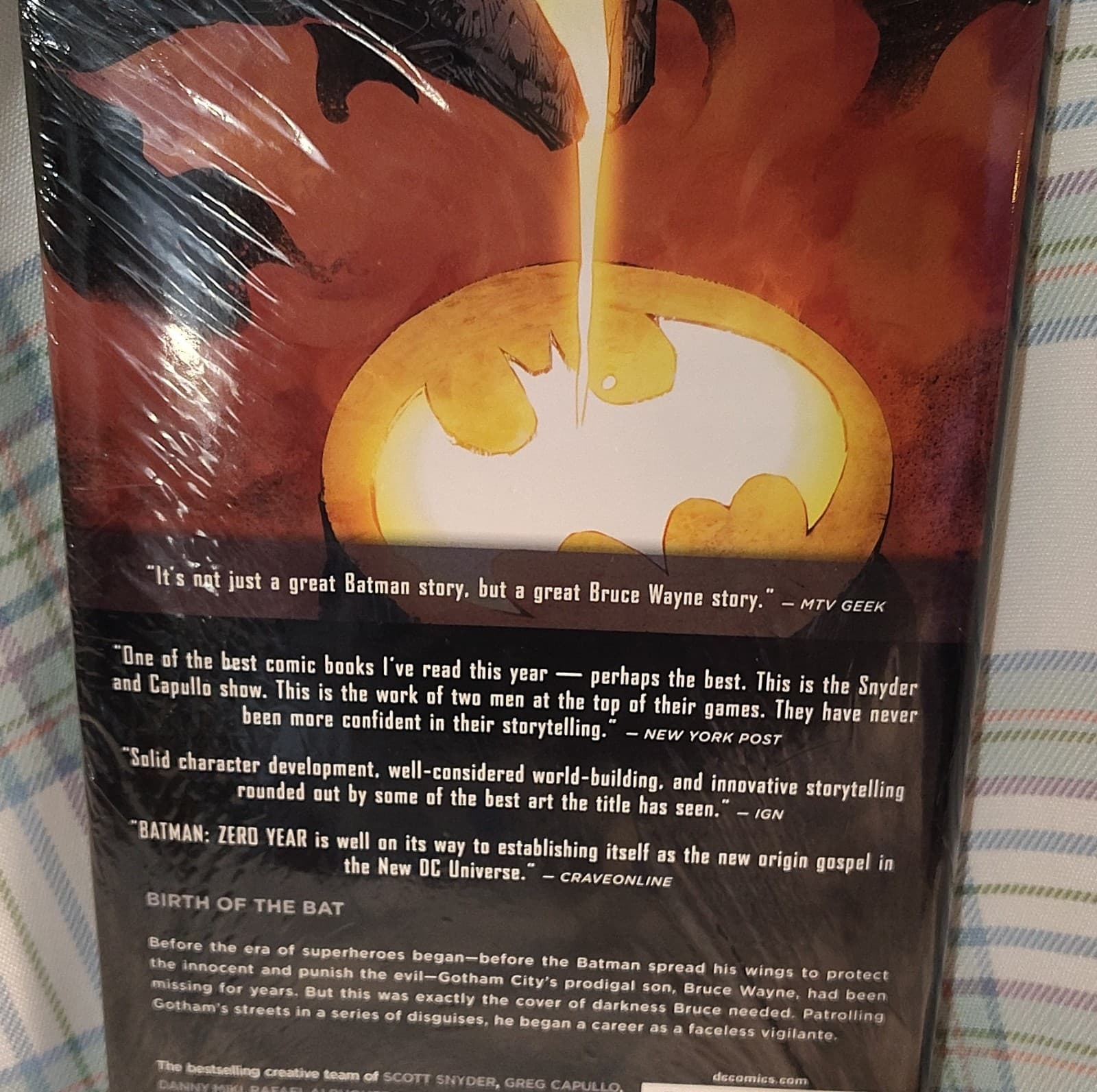 Batman Volume 4 Zero Year Secret City Graphic Novel Trade Paperback DC Comics - Thumbnail 2