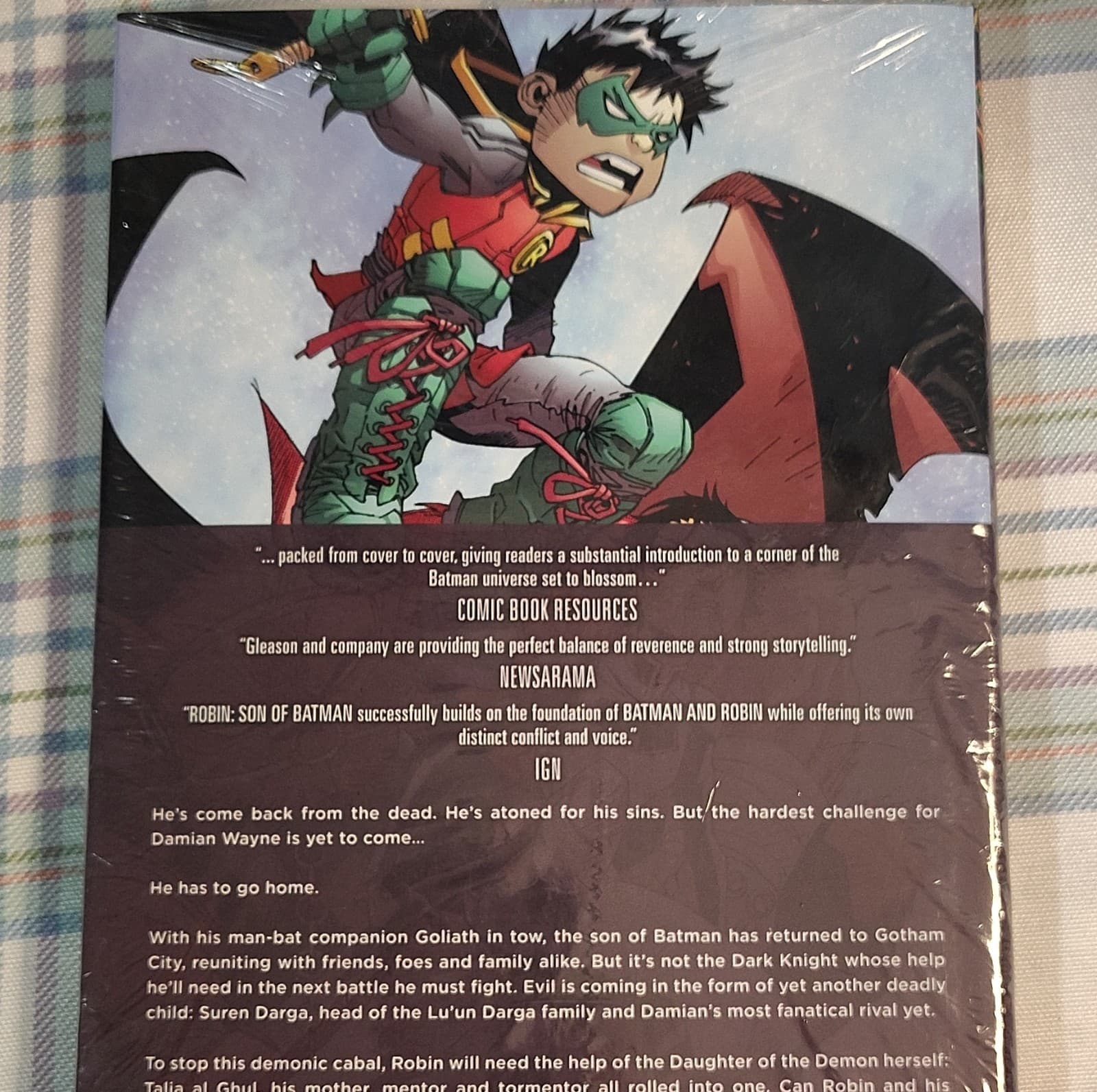 DC Comics Robin: Son of Batman Vol 2 Dawn of the Demons Hardcover w/ Dust Jacket - Thumbnail 4