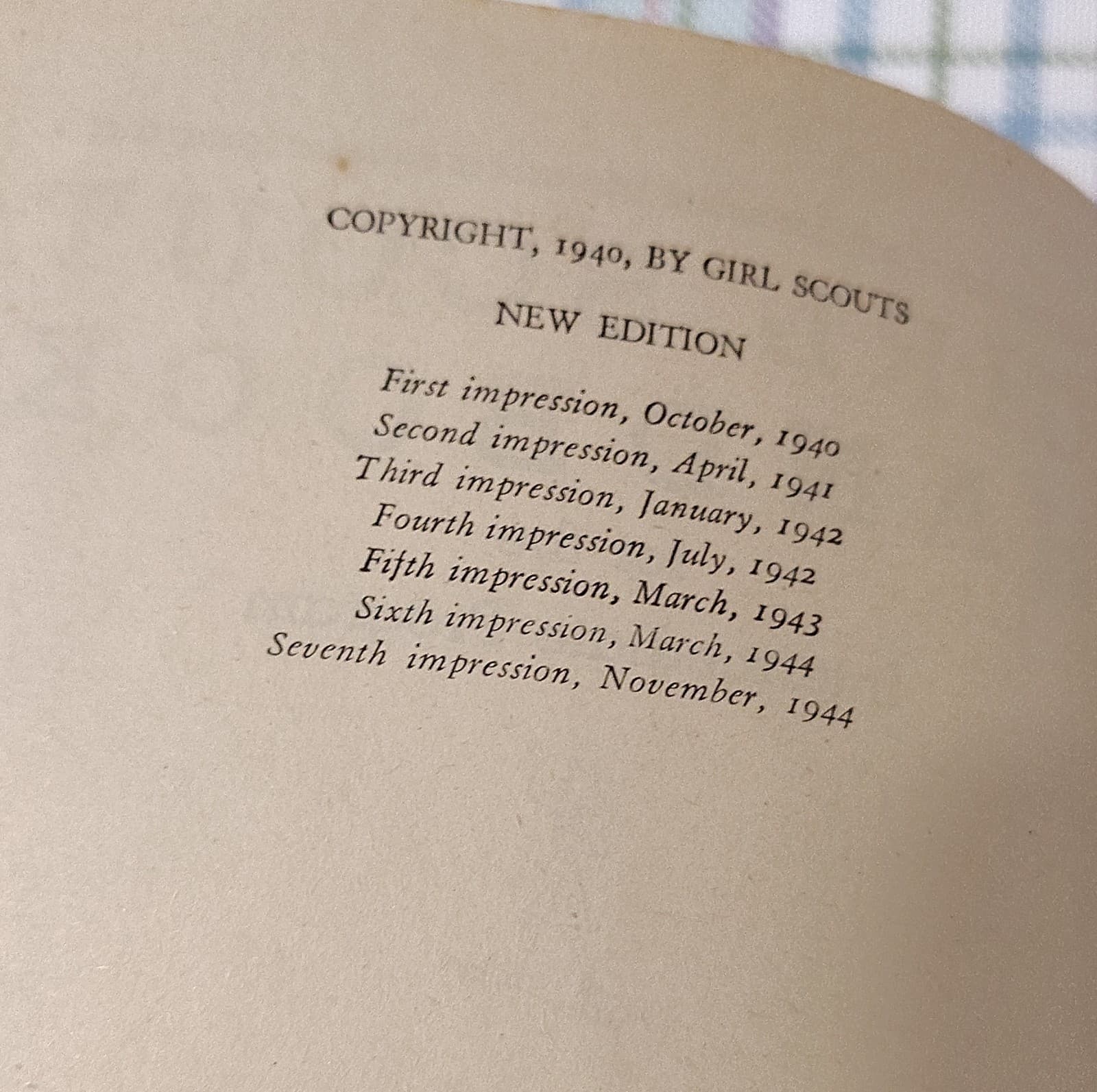 Vintage Girl Scouts Intermediate Program Handbook 1940 Edition - Thumbnail 13