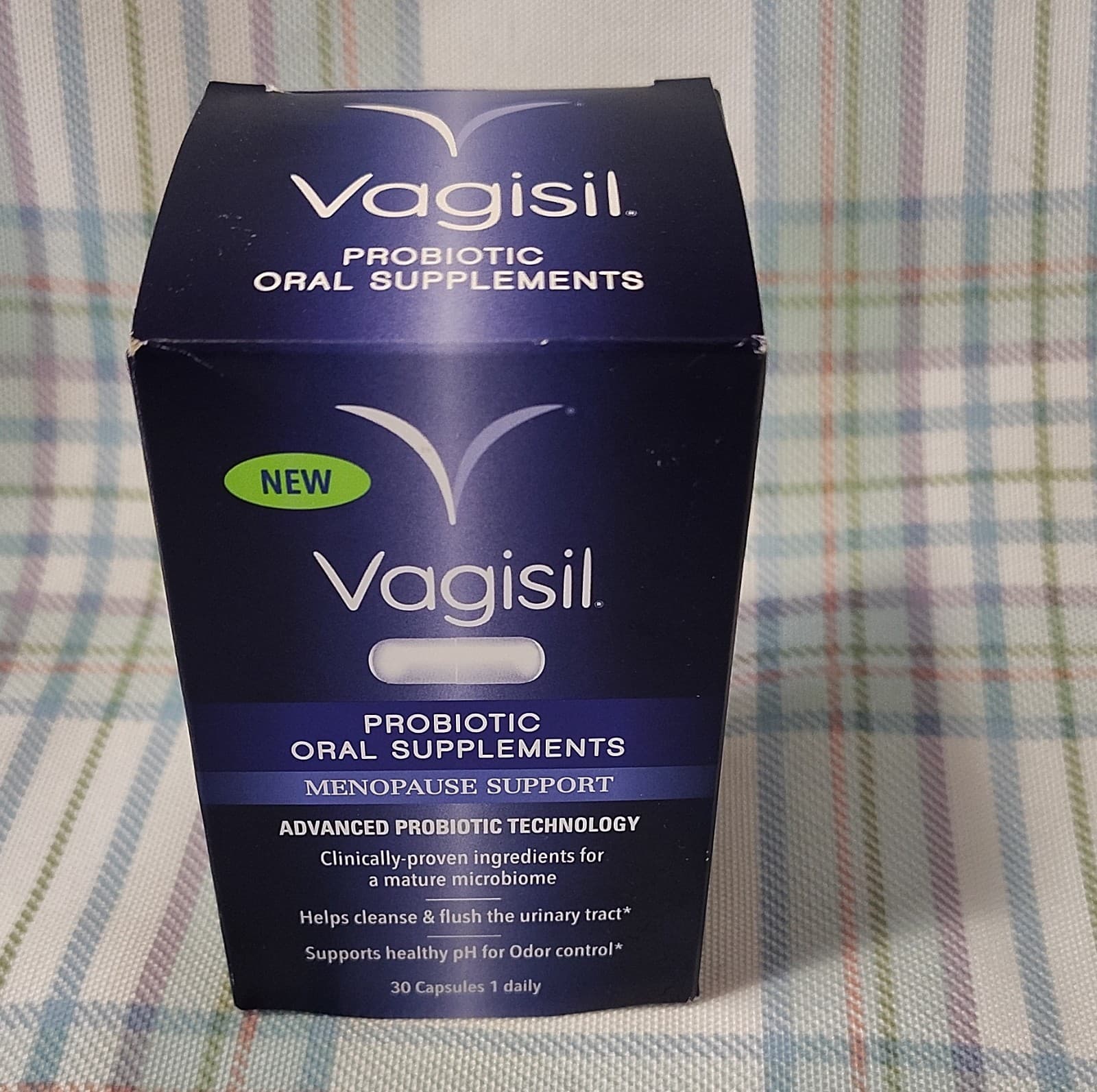 Vagisil Probiotic Oral Supplement Menopause Support D-Mannose 30 Capsules - Thumbnail 3