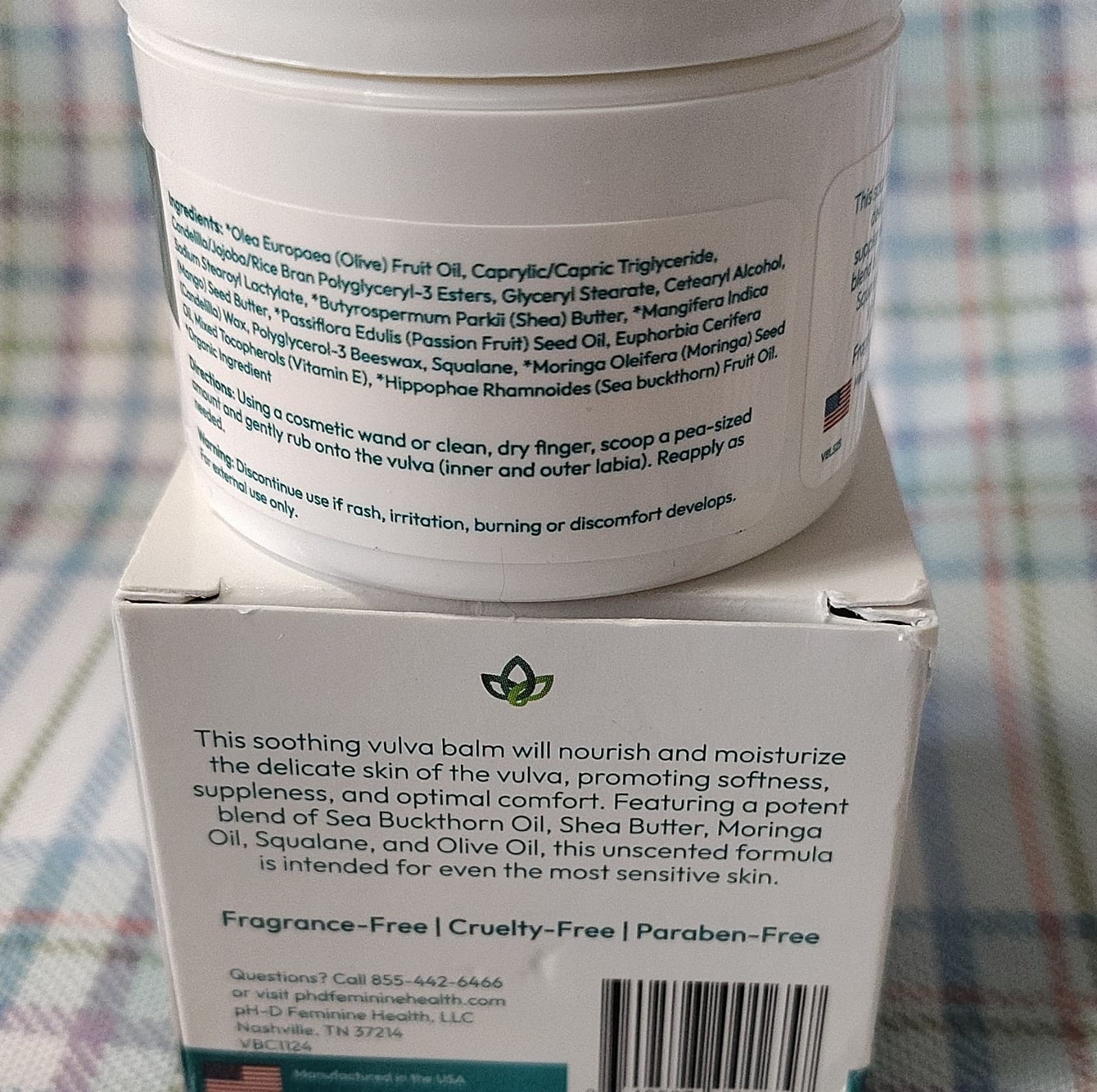 pH-D Nourishing Vulva Balm Unscented Paraben-Free Cruelty-Free 2 oz - Thumbnail 4