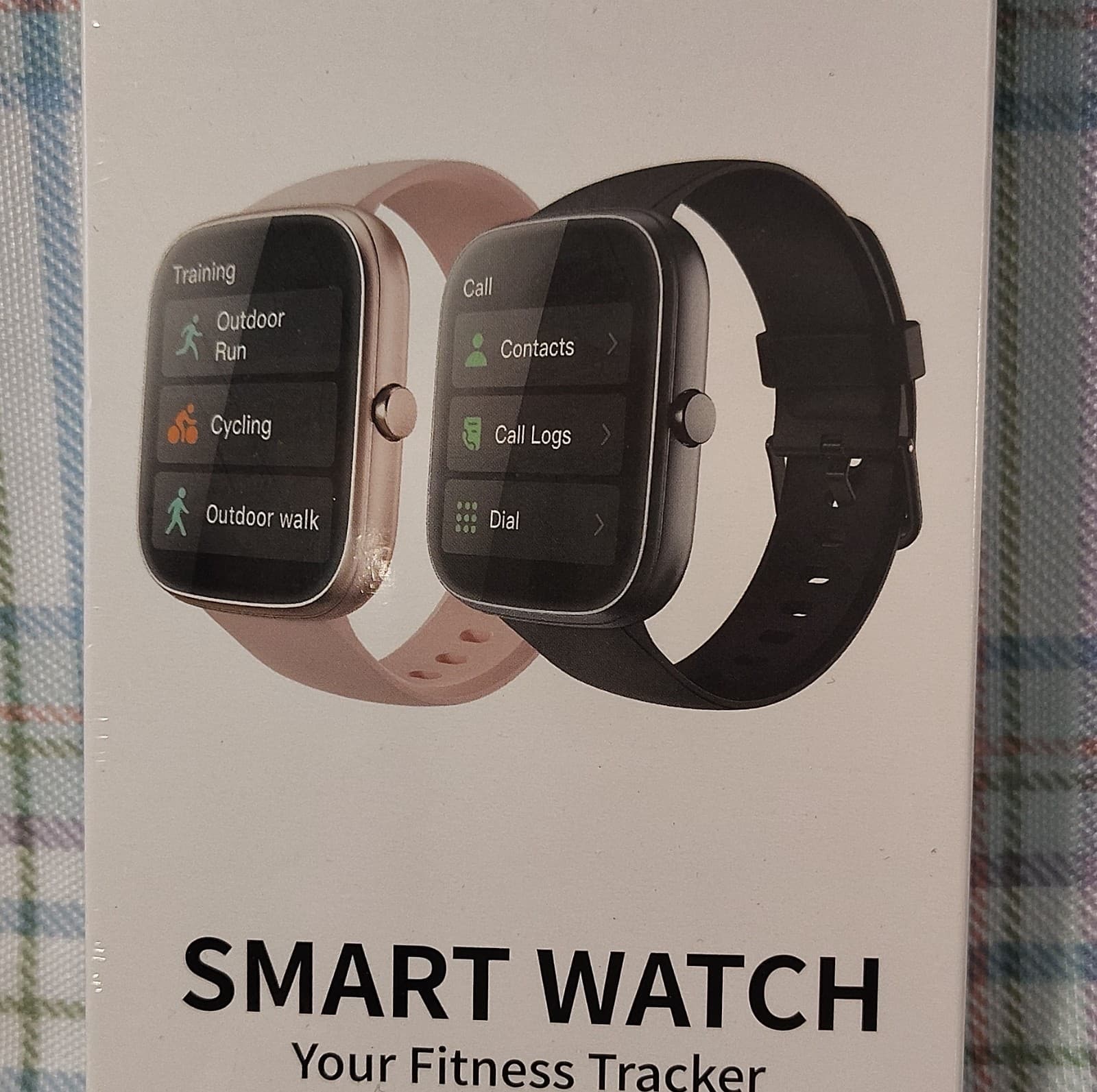 NIB Pink Smart Bracelet 1.91" HD Screen Bluetooth Water-Resistant Android iOS - Thumbnail 2