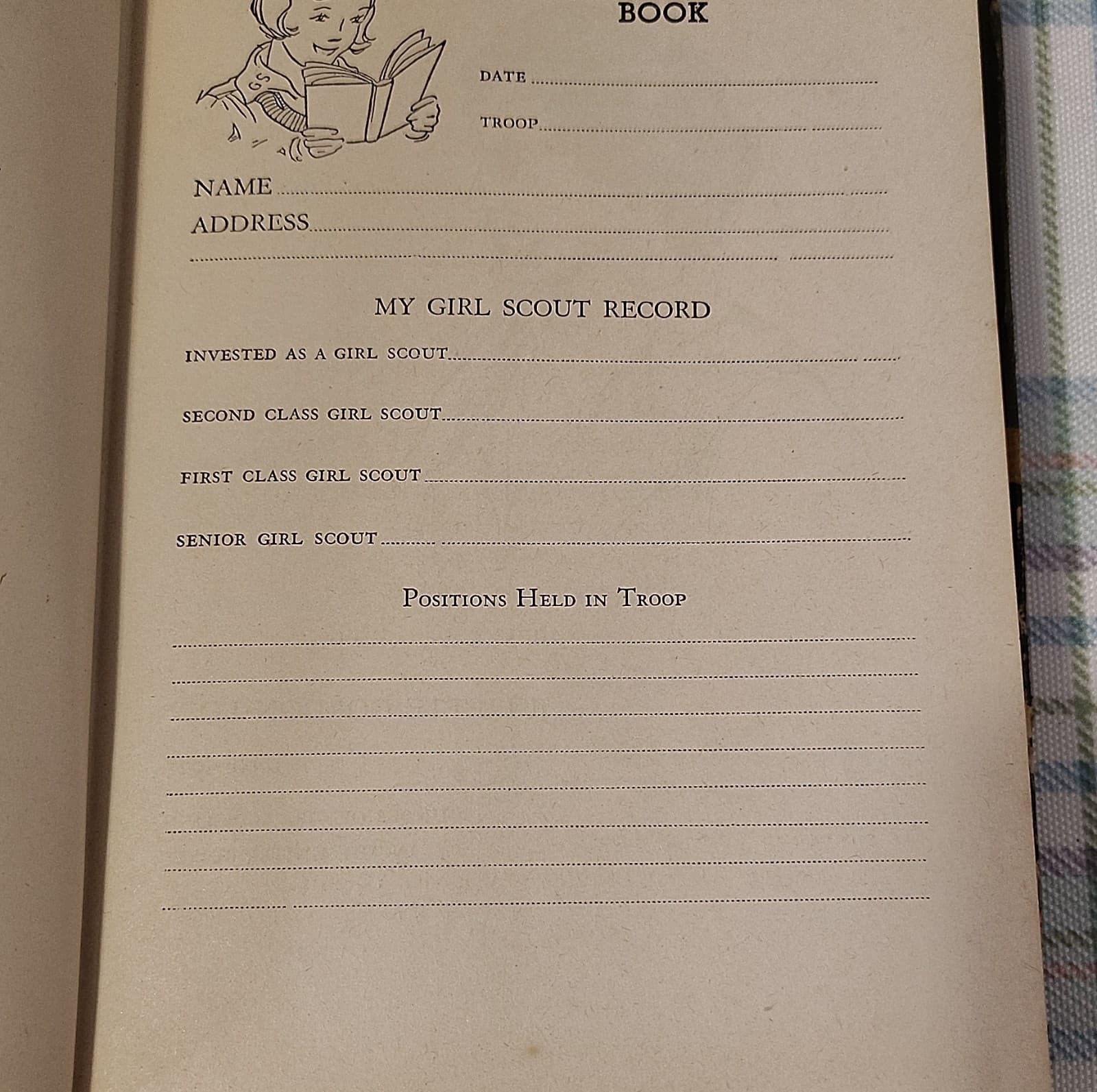 Vintage Girl Scouts Intermediate Program Handbook 1940 Edition - Thumbnail 12