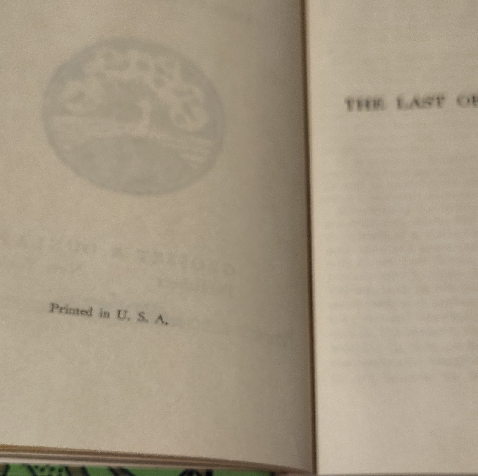 The Last of the Mohicans by James Fenimore Cooper, Hardcover 1968, Ex-Library - Thumbnail 10