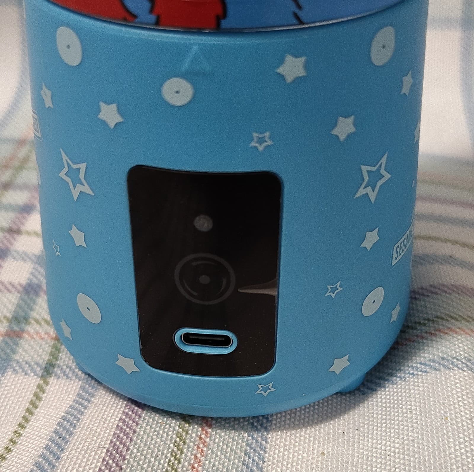 NEW Sesame Street Portable Handheld Blender RB1-SES-SS1 Blue 150W 2000mAh 2024 - Thumbnail 2