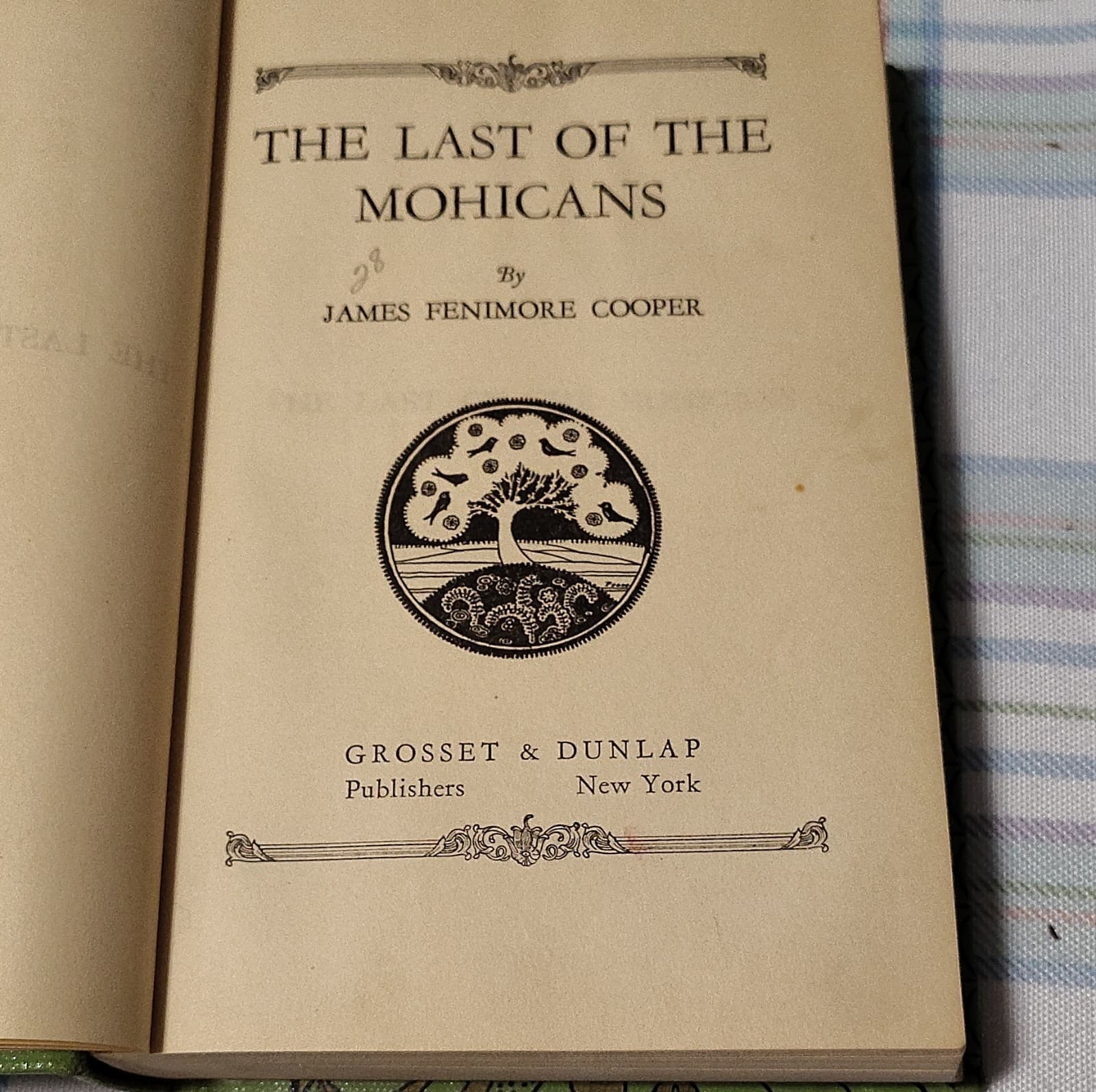 The Last of the Mohicans by James Fenimore Cooper, Hardcover 1968, Ex-Library - Thumbnail 9