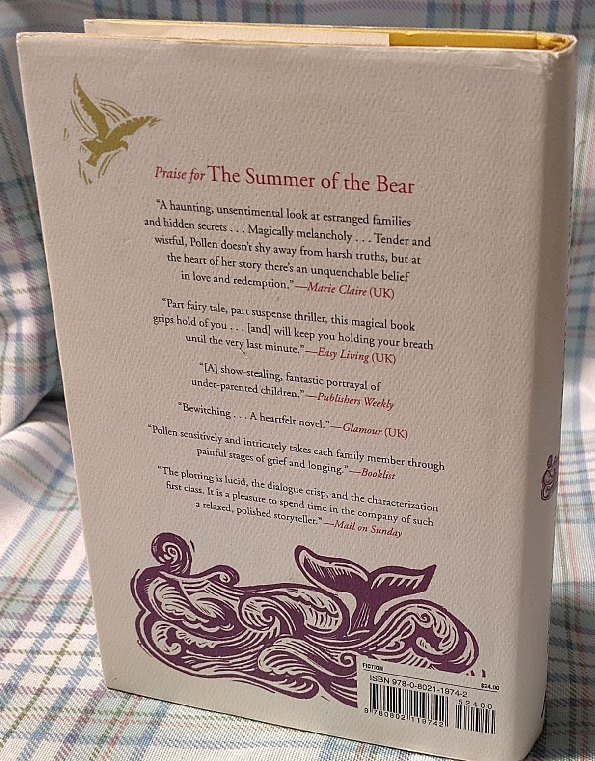 Summer of the Bear by Bella Pollen (2011, Hardcover), 1st Am Ed - Thumbnail 4