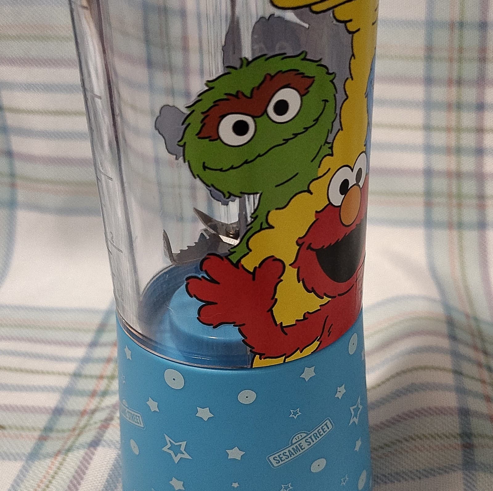 NEW Sesame Street Portable Handheld Blender RB1-SES-SS1 Blue 150W 2000mAh 2024 - Thumbnail 7