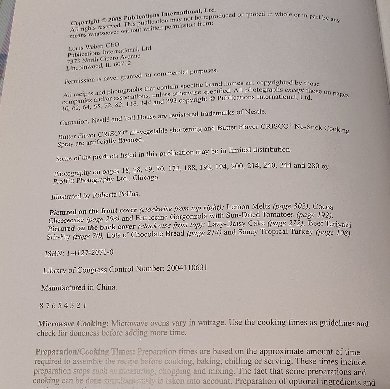 The Basic Cooking Bible, Hardcover 2005 - Thumbnail 5