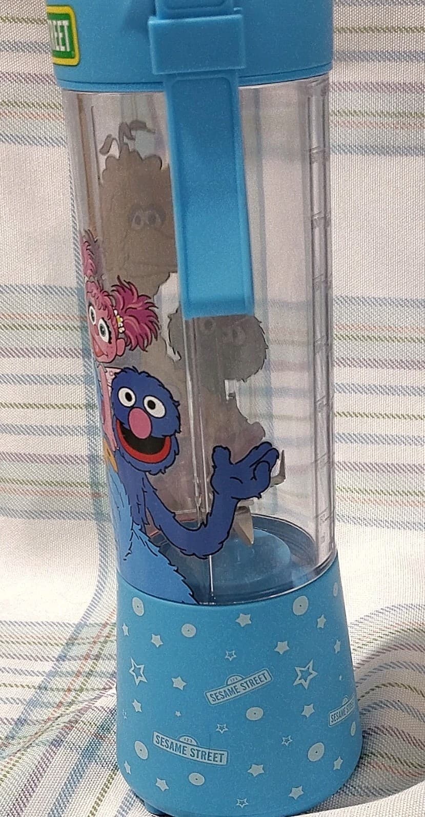 NEW Sesame Street Portable Handheld Blender RB1-SES-SS1 Blue 150W 2000mAh 2024 - Thumbnail 4