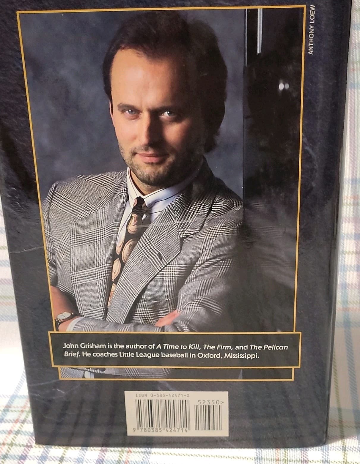 Client: A Novel by John Grisham, Hardcover 1993, Large Type, First Ed - Thumbnail 2