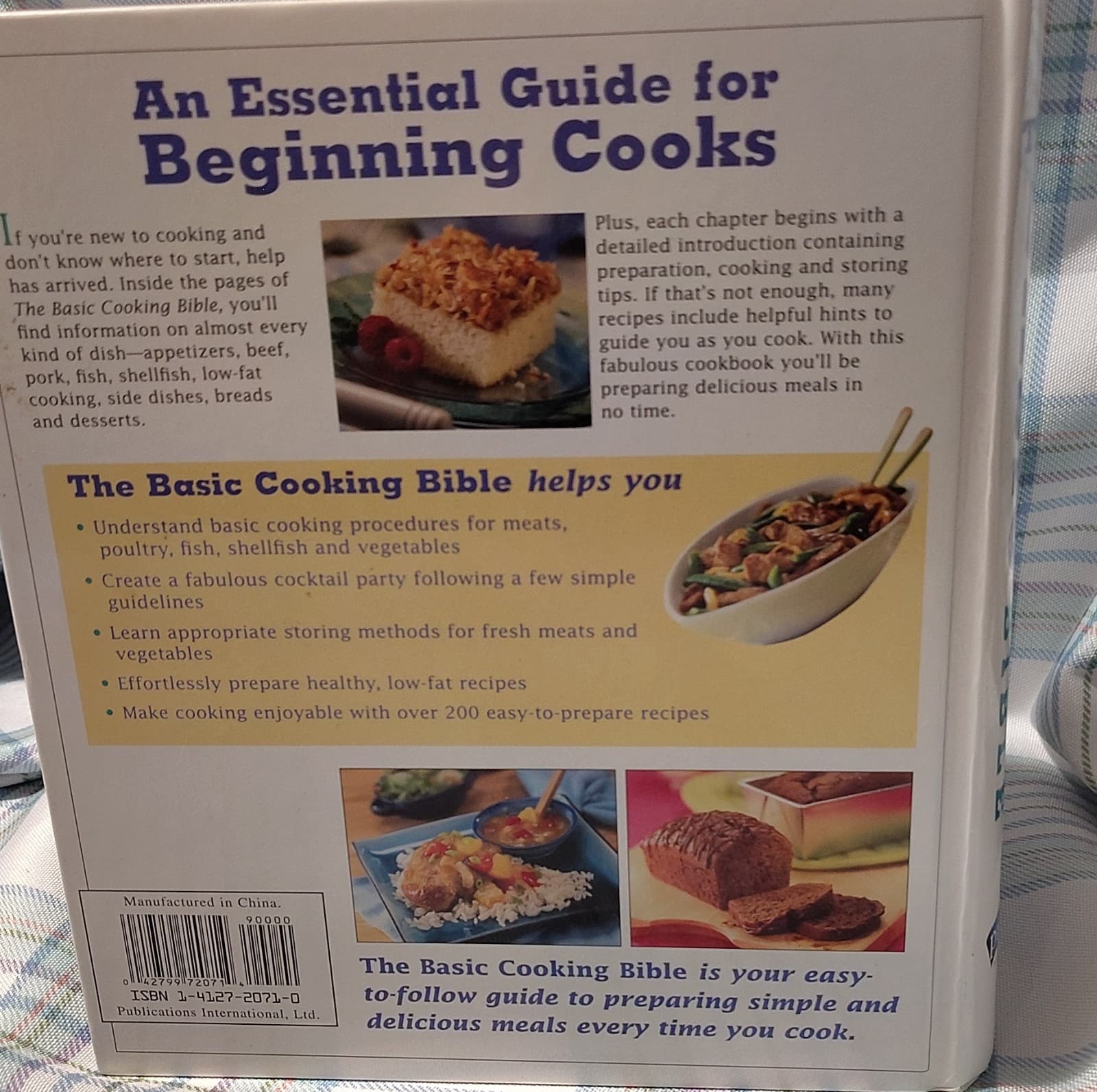 The Basic Cooking Bible, Hardcover 2005 - Thumbnail 4