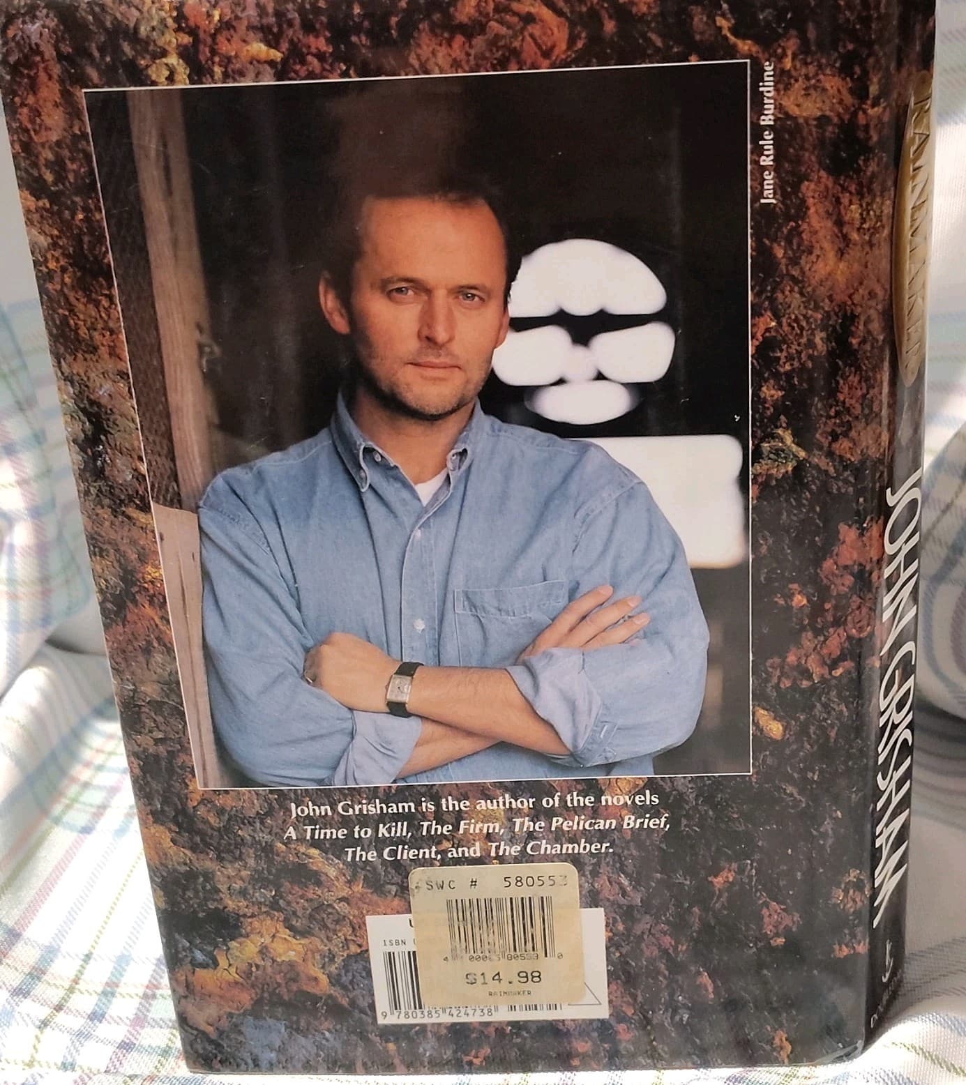 The Rainmaker by John Grisham, Hardcover First Edition 1995 Doubleday w/DJ - Thumbnail 5