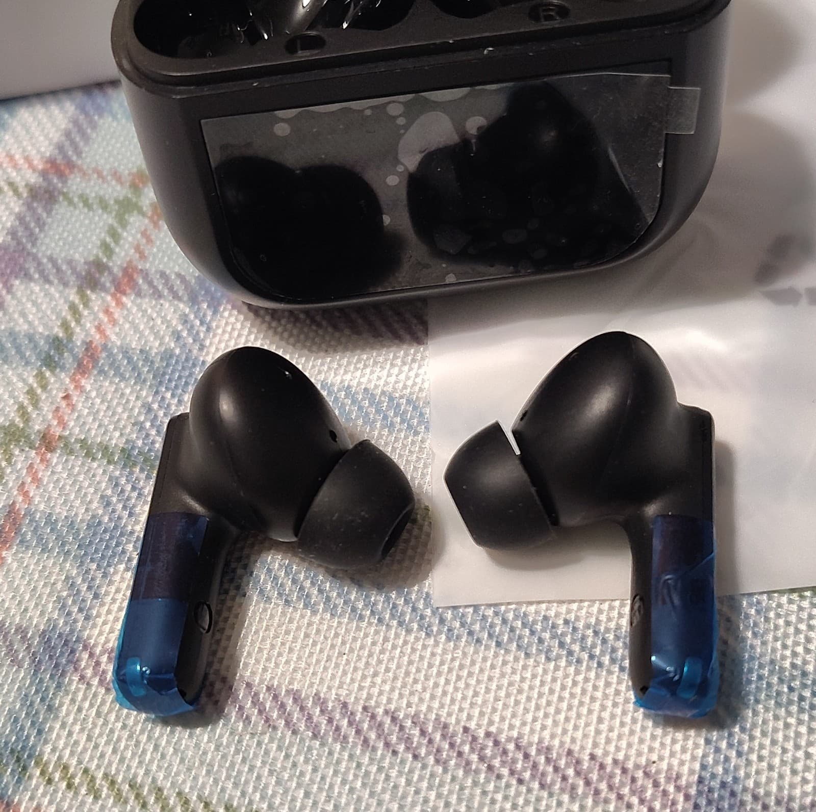 NIB T21 Bluetooth In-Ear Earbuds, LCD Touch Screen, ANC, Equalizer, Black - Thumbnail 11