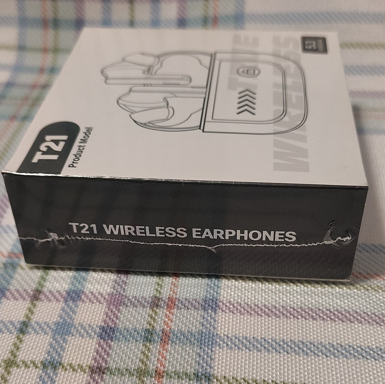 NIB T21 Bluetooth In-Ear Earbuds, LCD Touch Screen, ANC, Equalizer, Black - Thumbnail 12